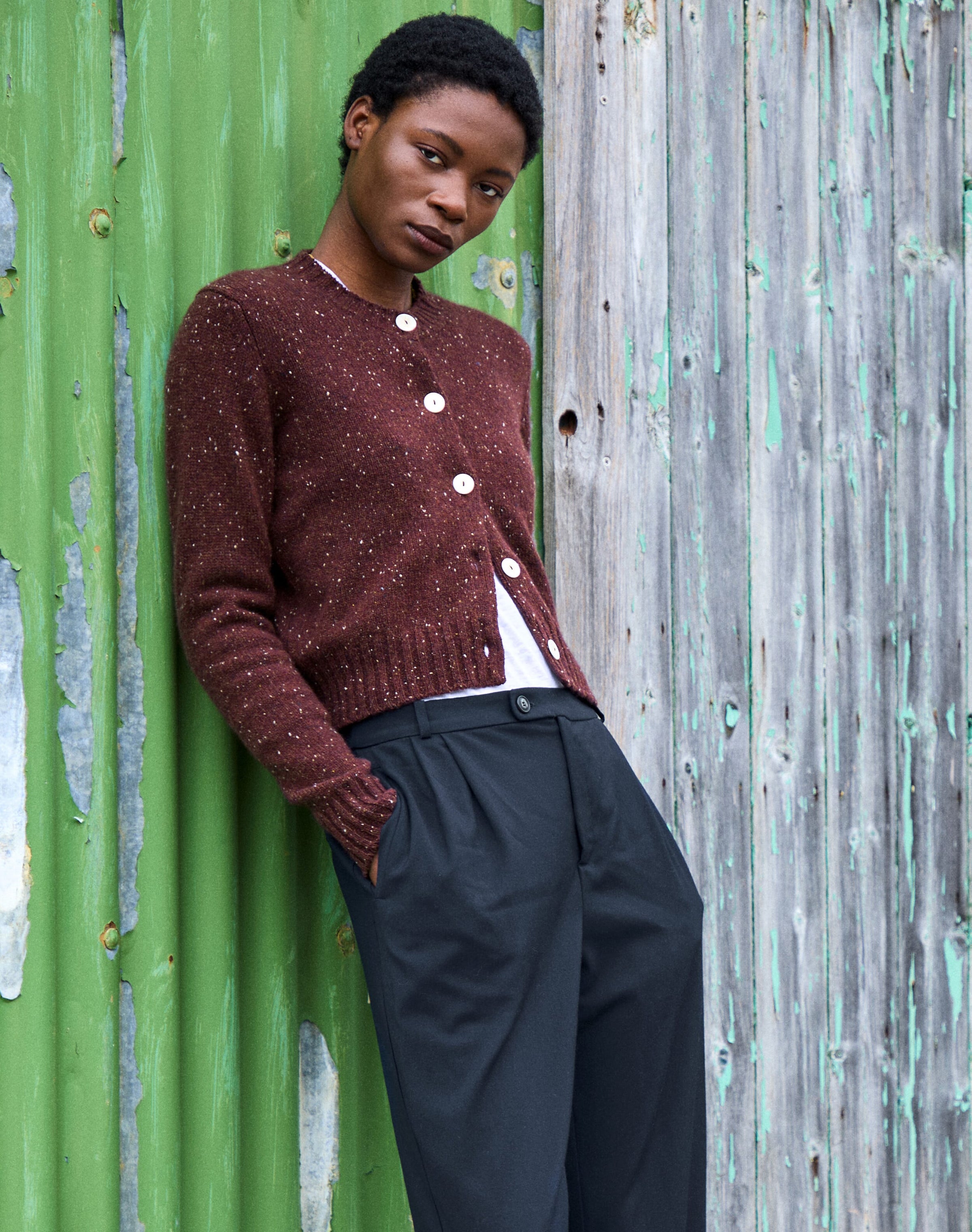 Cashmere Donegal Cardigan