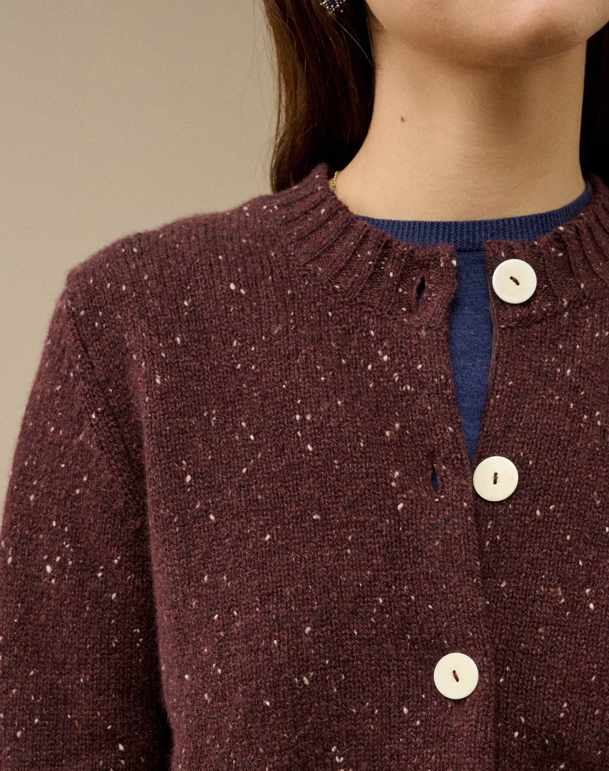 Cashmere Donegal Cardigan