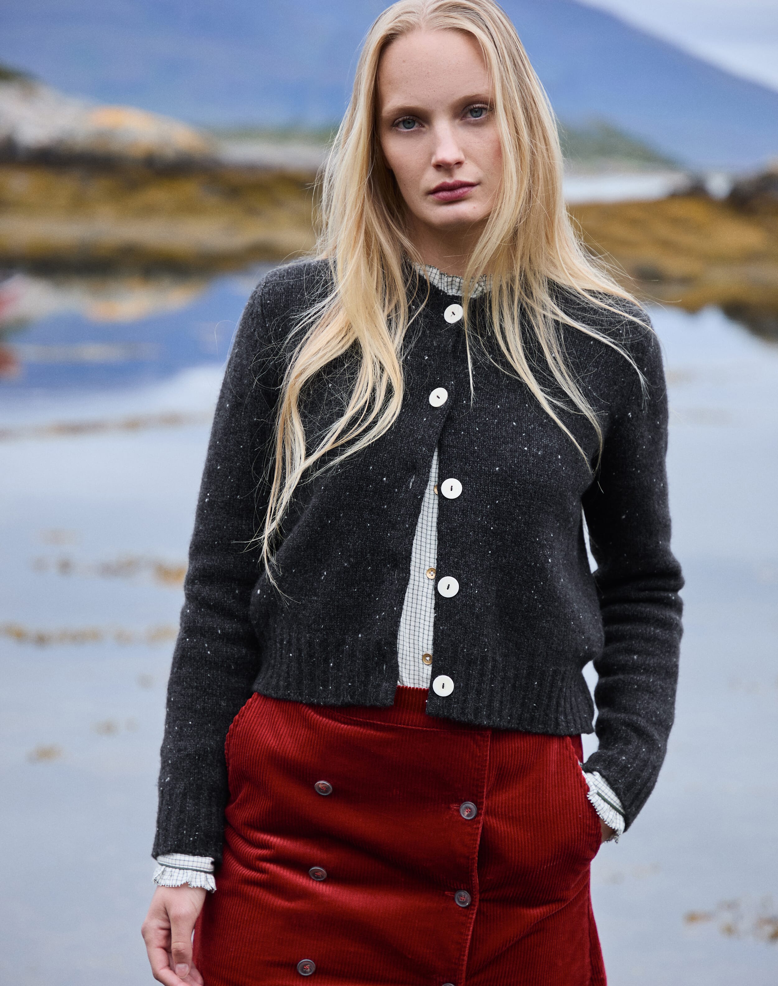 Cashmere Donegal Cardigan