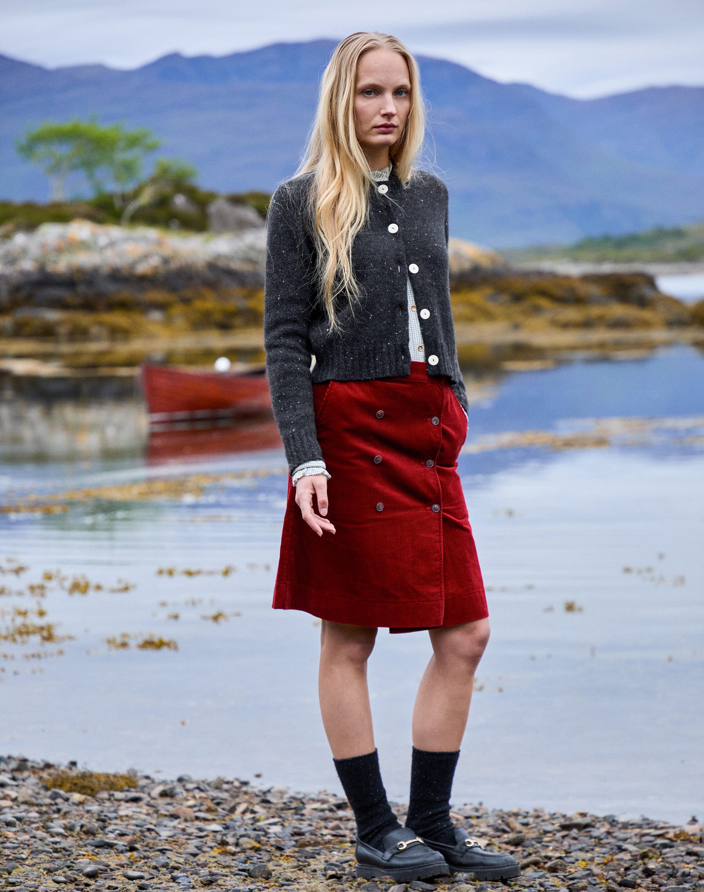 Cashmere Donegal Cardigan
