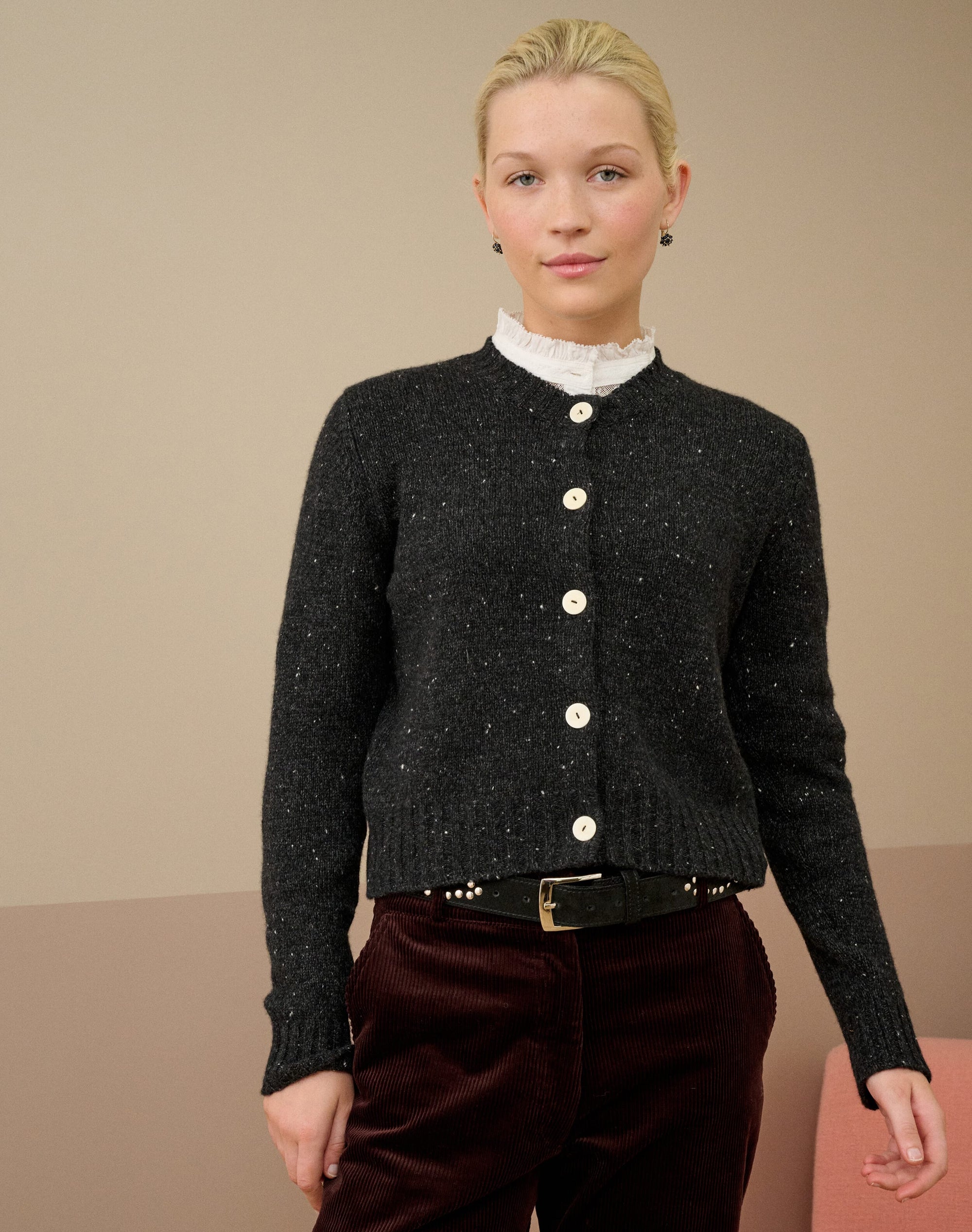 Cashmere Donegal Cardigan