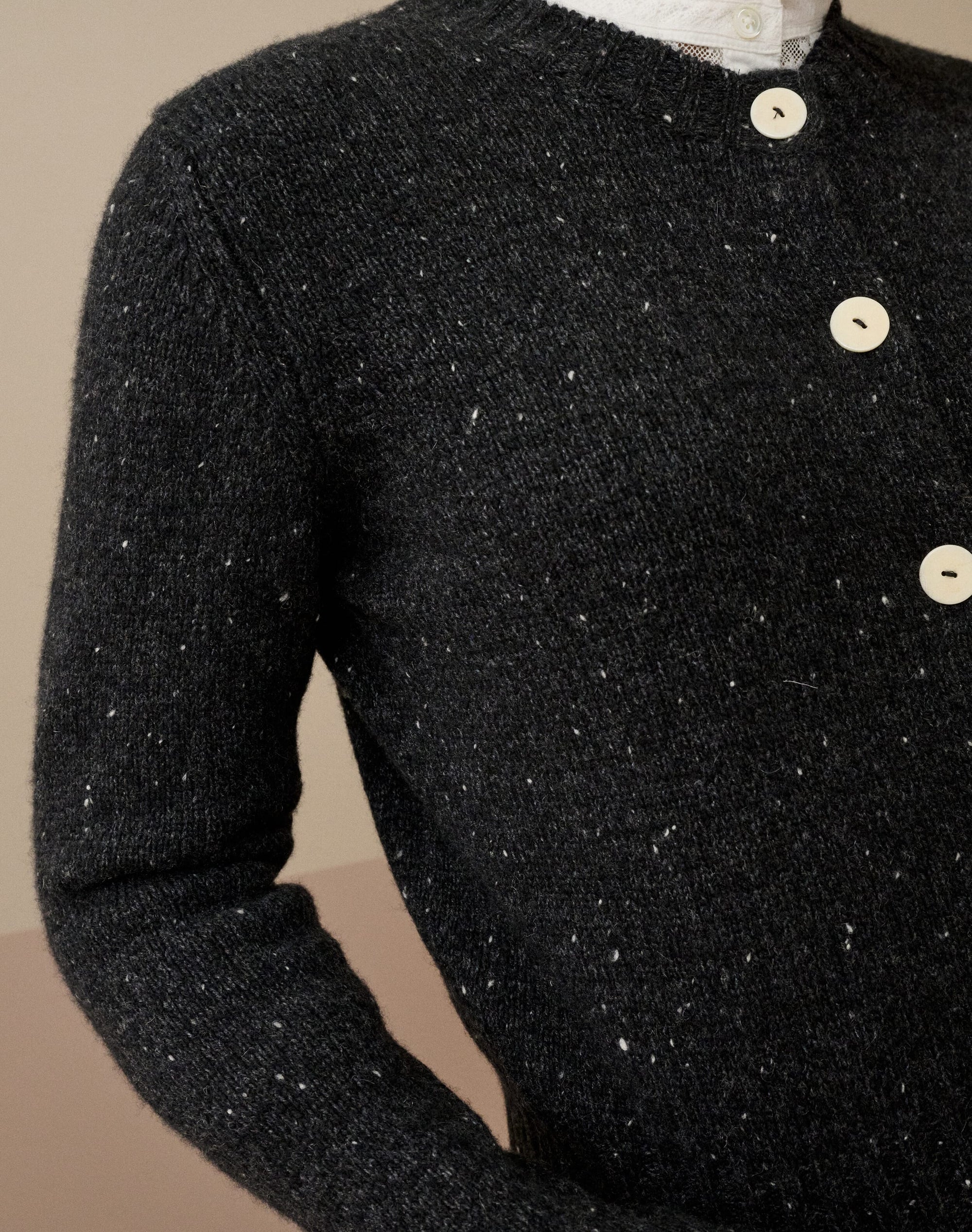 Cashmere Donegal Cardigan