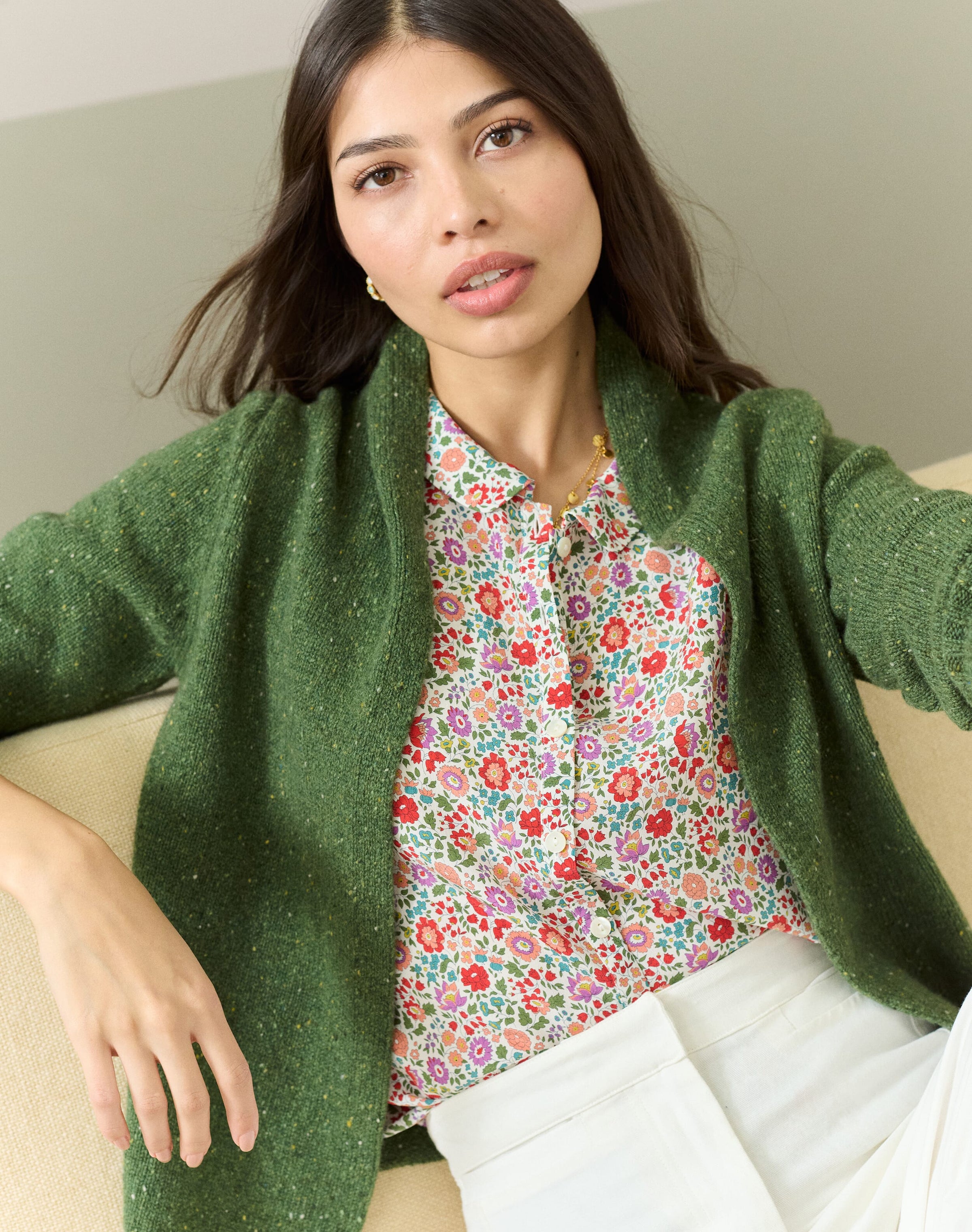 Cashmere Donegal Jacket