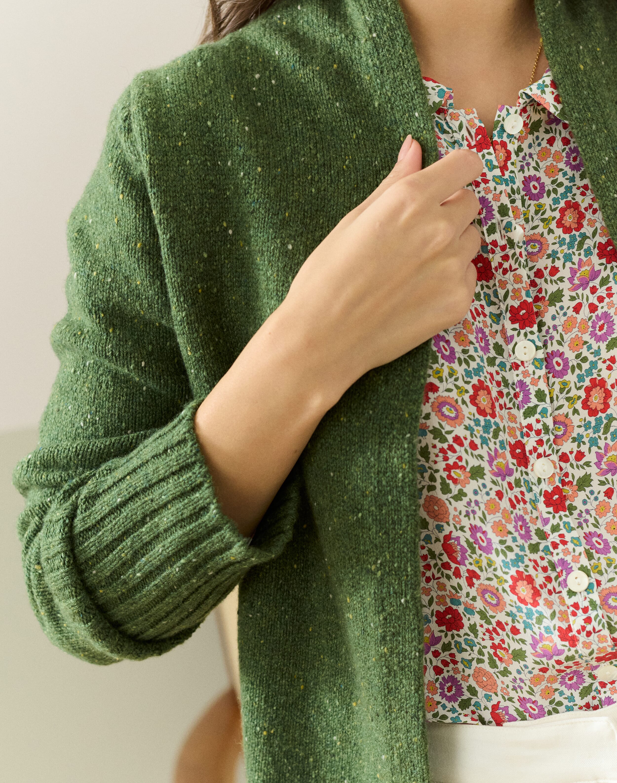 Cashmere Donegal Jacket