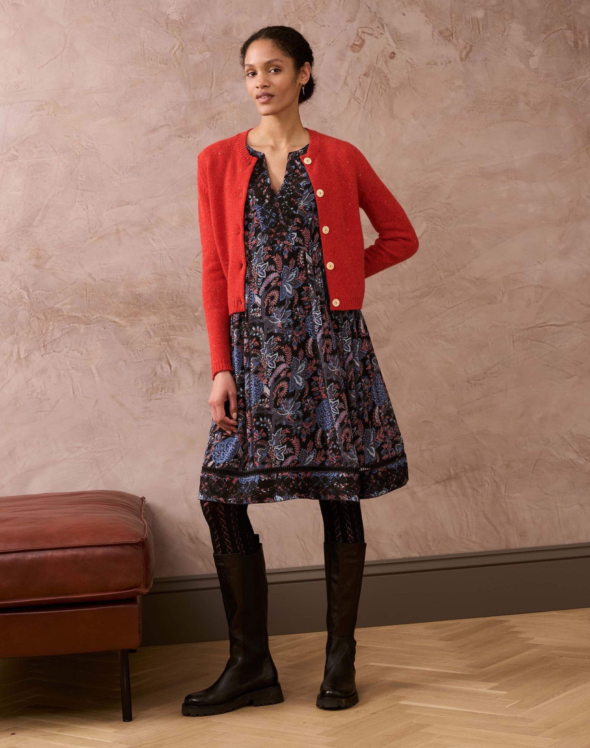 Cashmere Donegal Cardigan