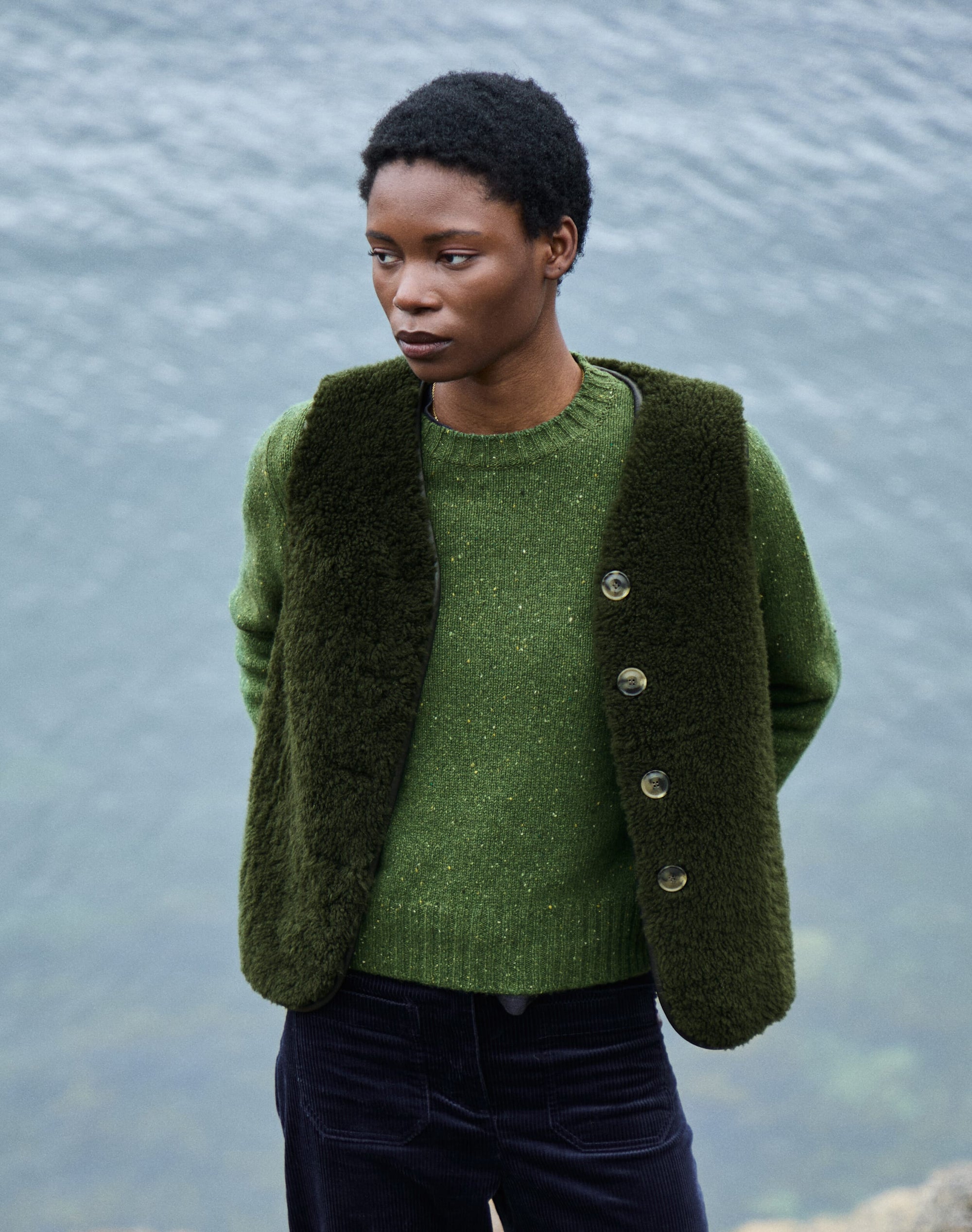 Cashmere Donegal Jumper