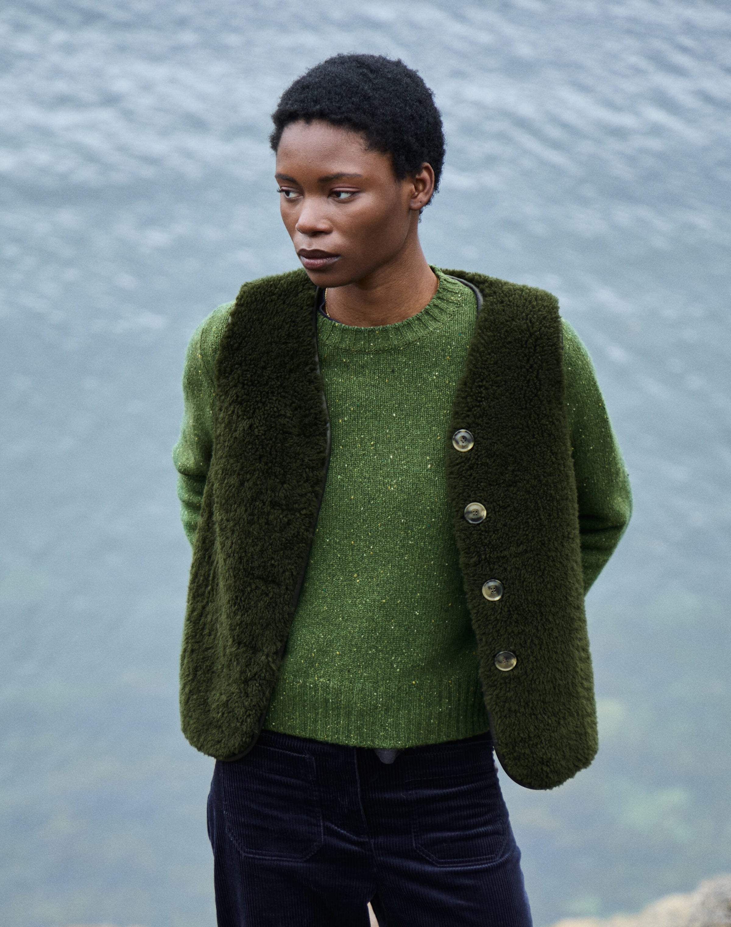 Cashmere Donegal Jumper