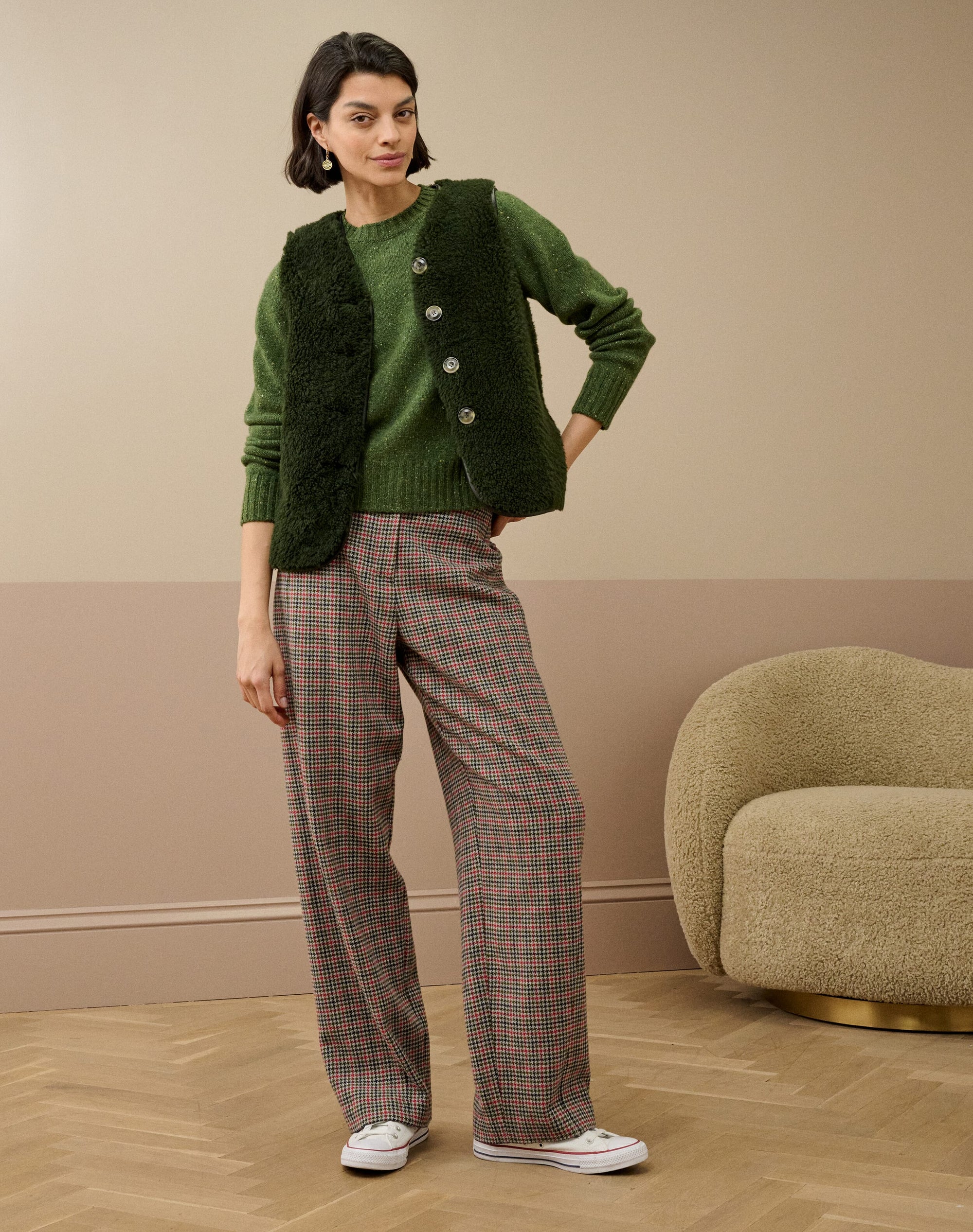Cashmere Donegal Jumper