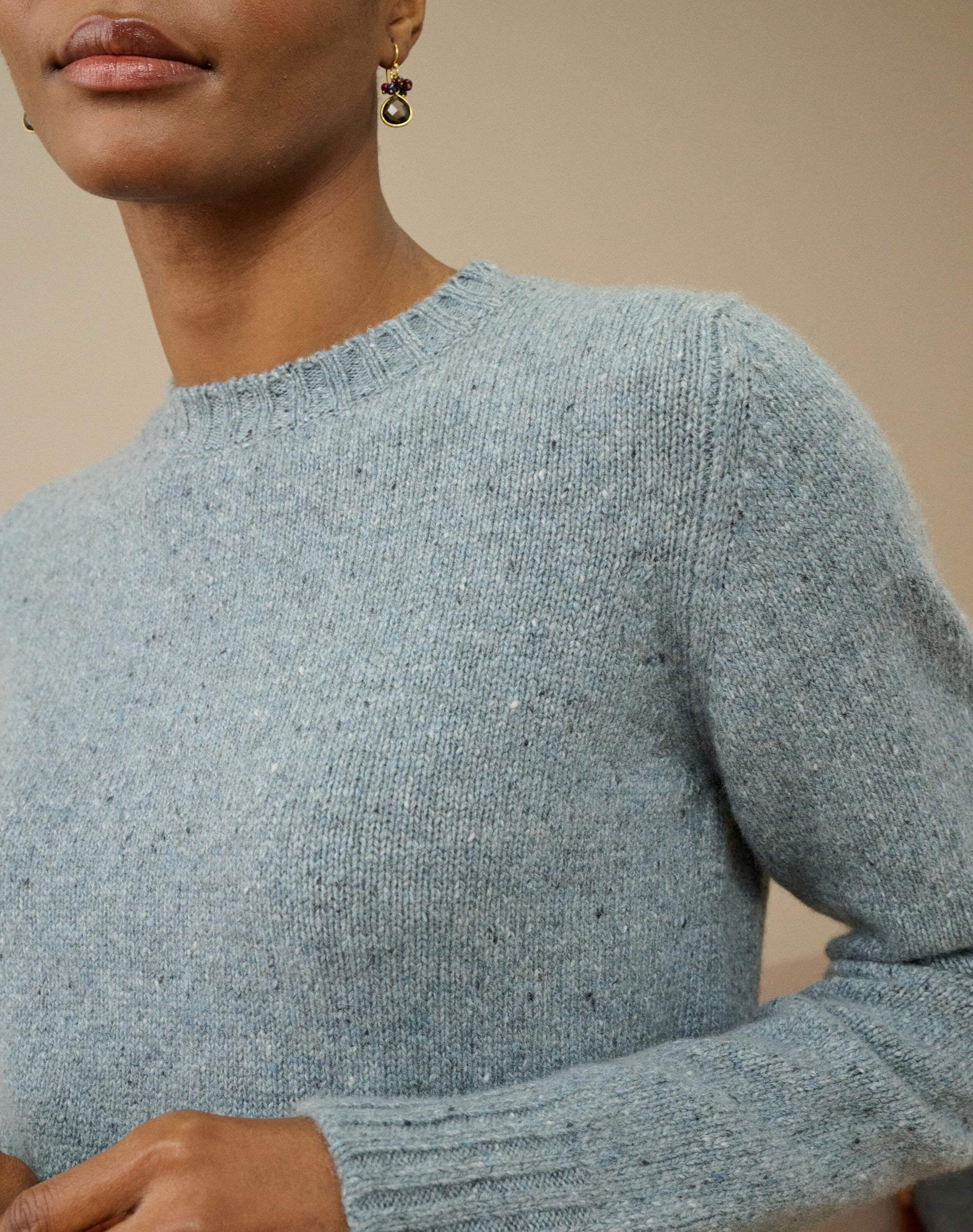 Cashmere Donegal Jumper