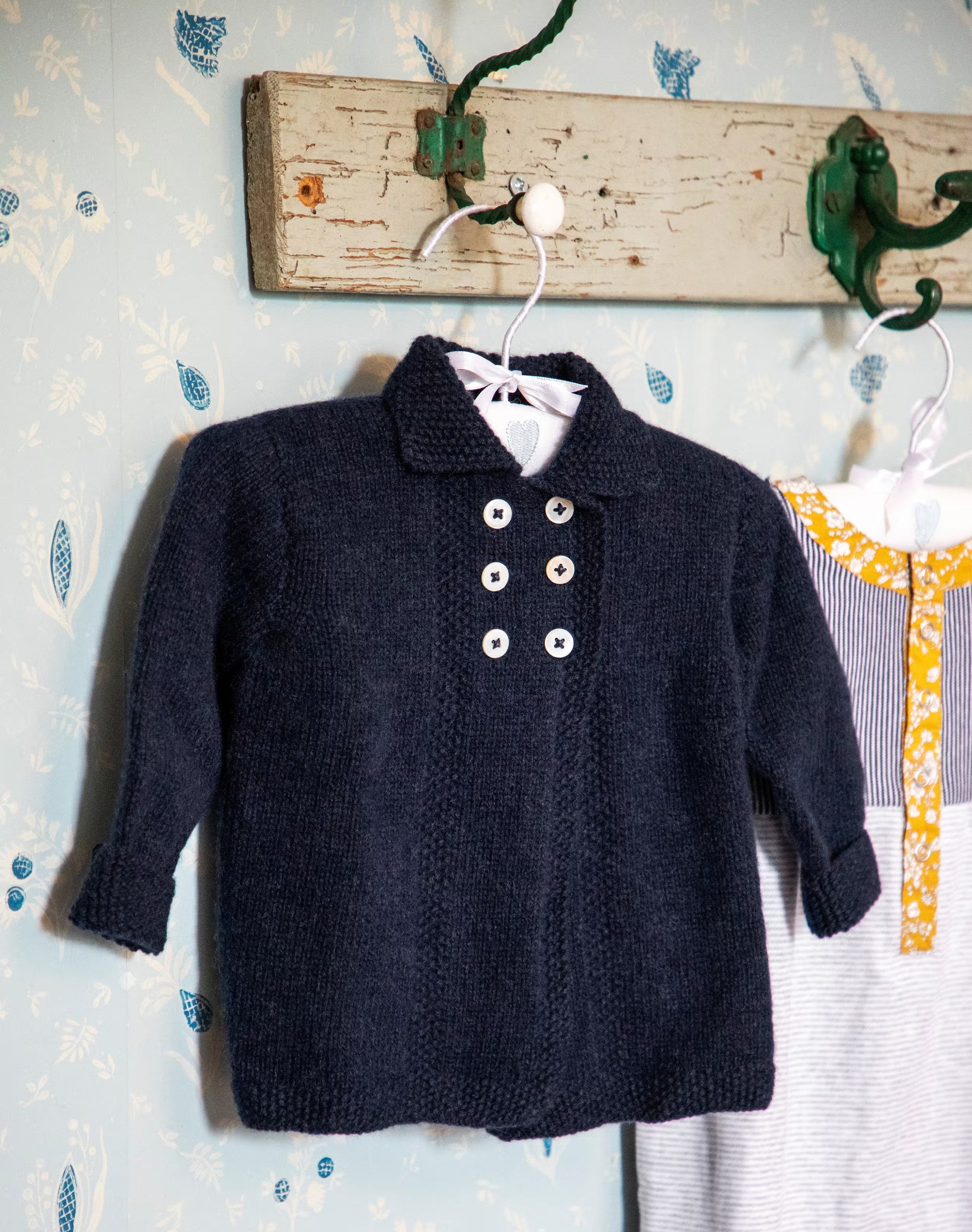 Cashmere Hand Knit Vintage Coat