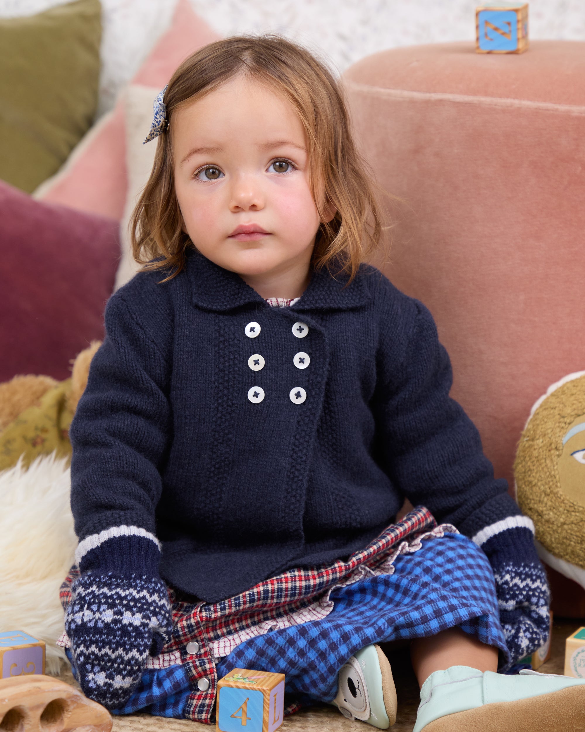 Cashmere Hand Knit Vintage Coat