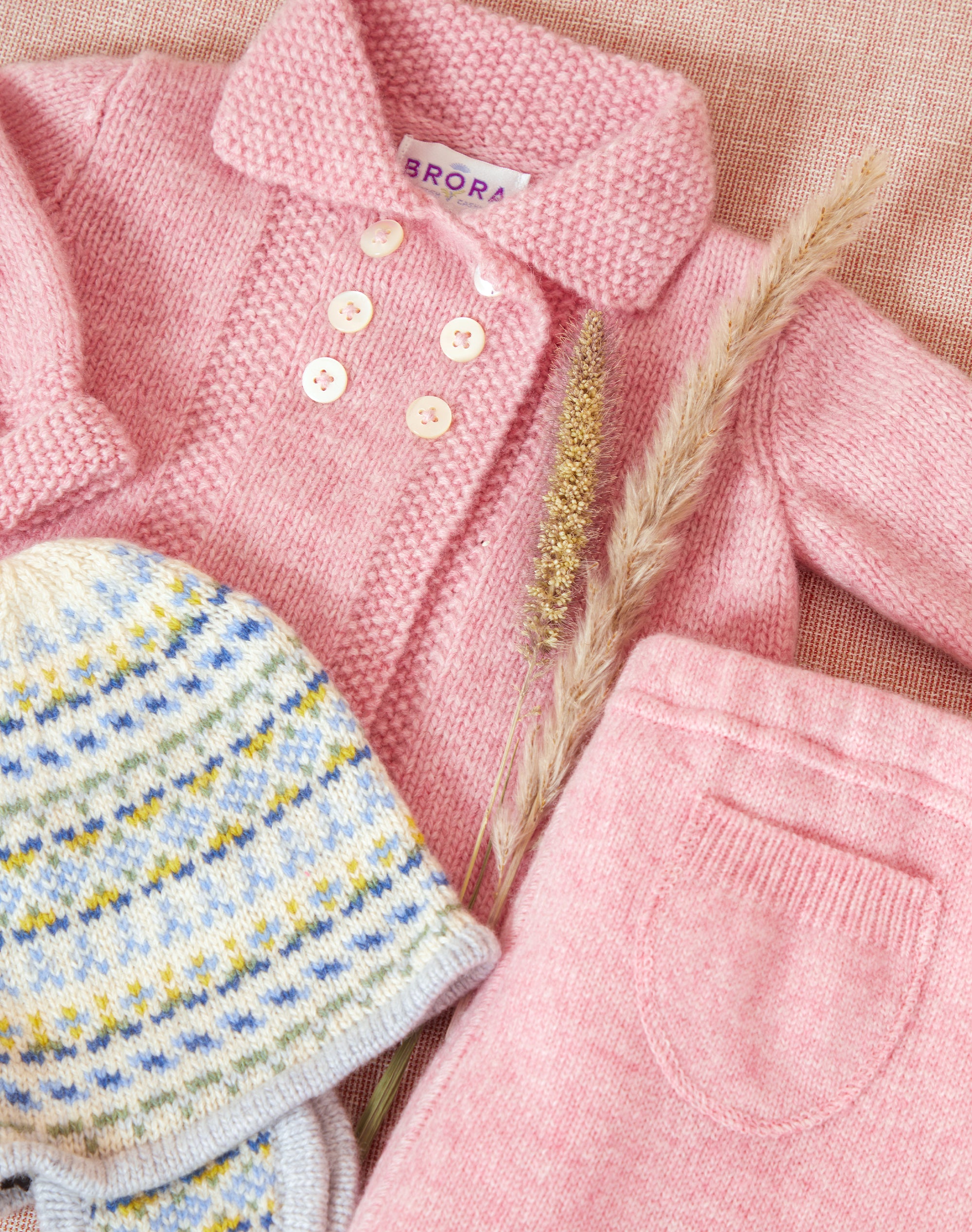 Cashmere Hand Knit Vintage Coat