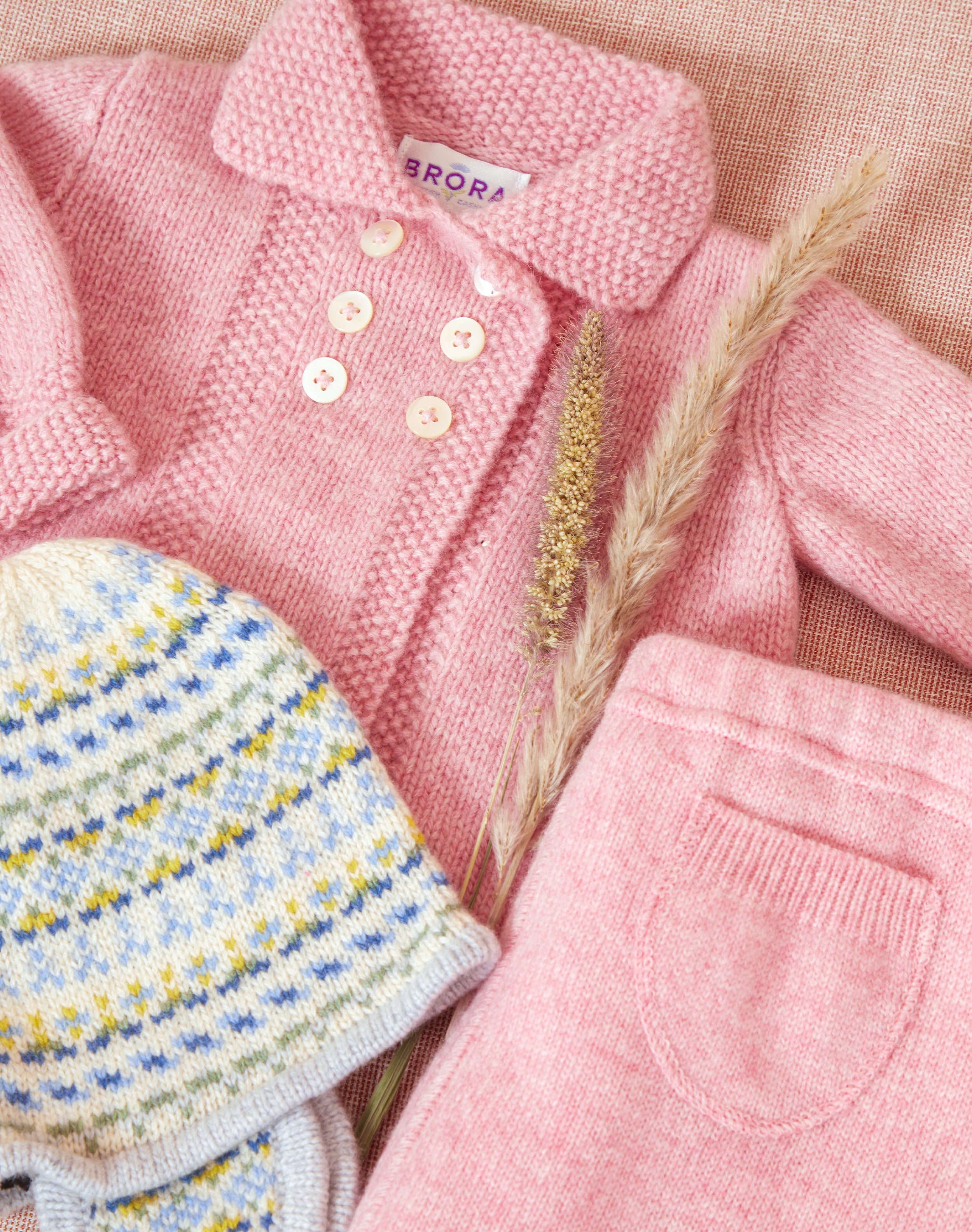 Cashmere Hand Knit Vintage Coat