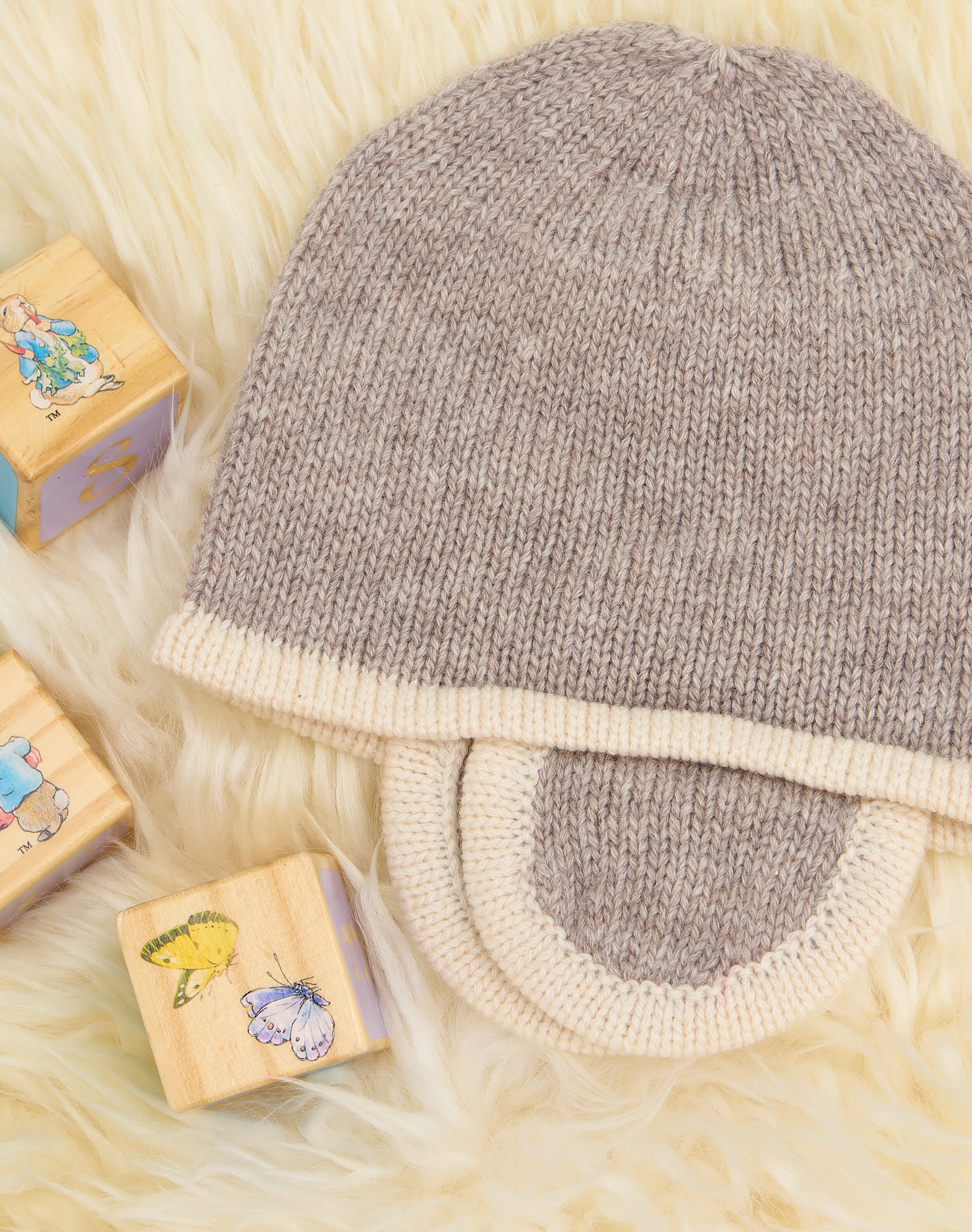 Cashmere Hand Knit Bonnet
