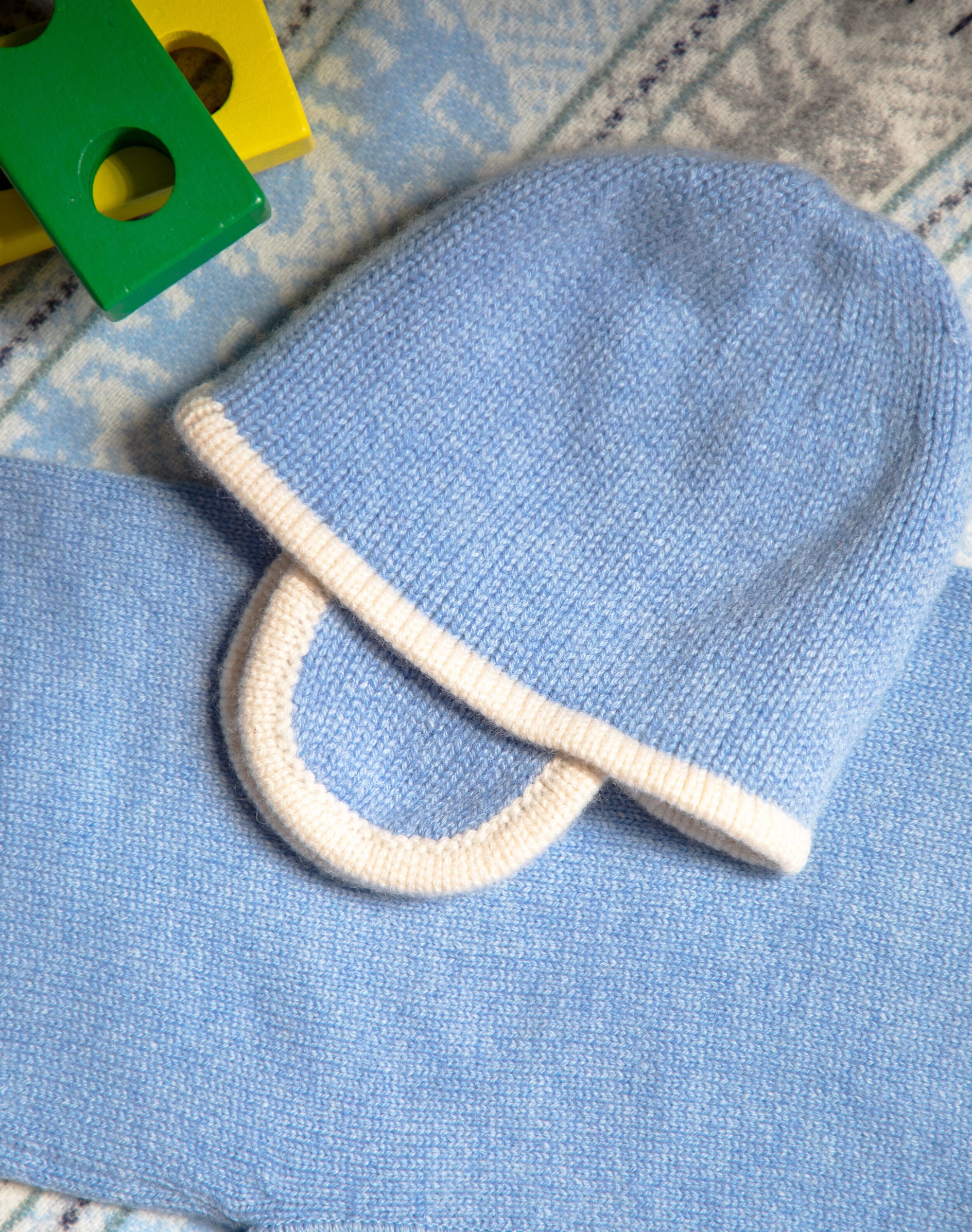 Cashmere Hand Knit Bonnet