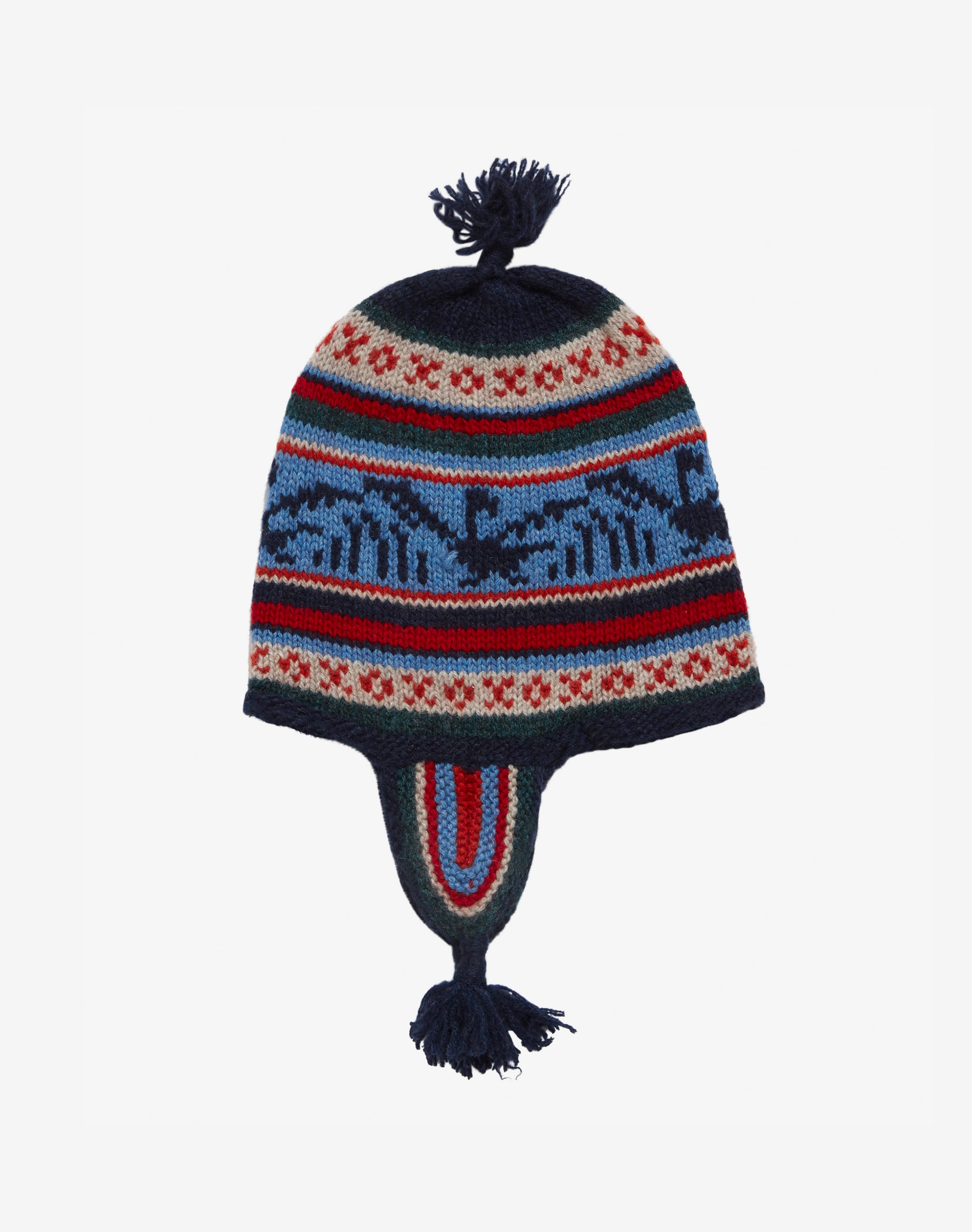 Cashmere Hand Knit Inca Hat