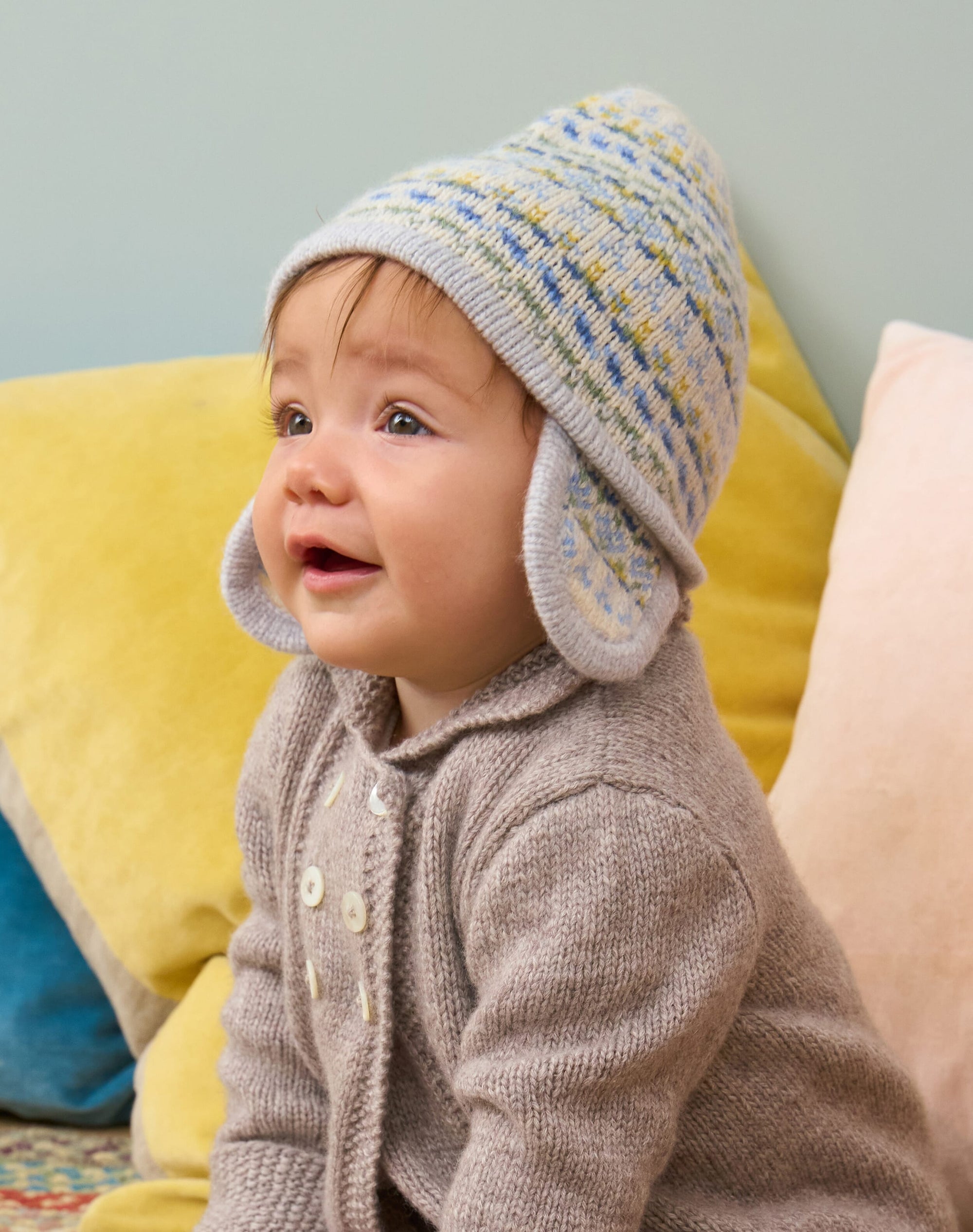 Cashmere Folk Fair Isle Bonnet