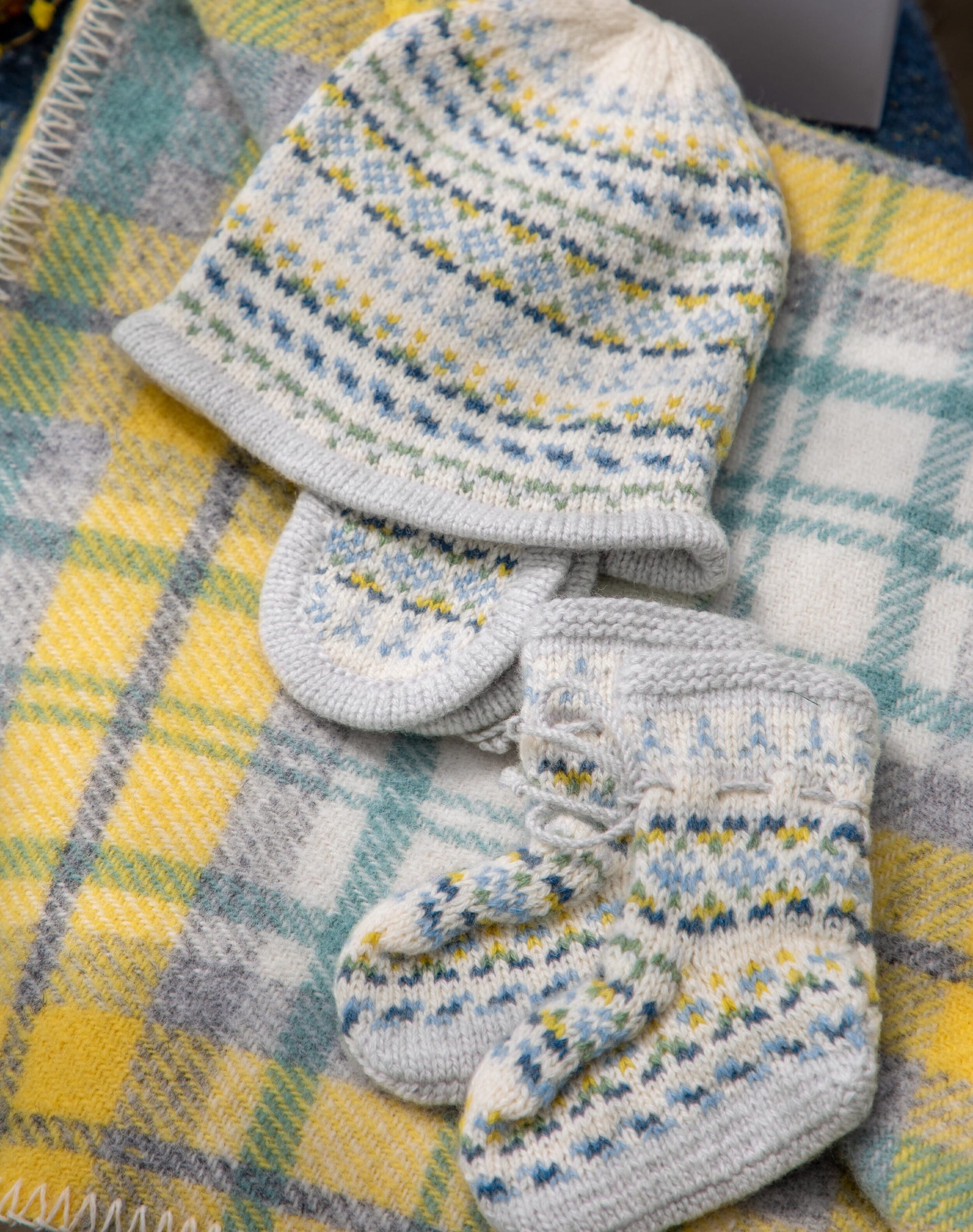 Cashmere Folk Fair Isle Bonnet