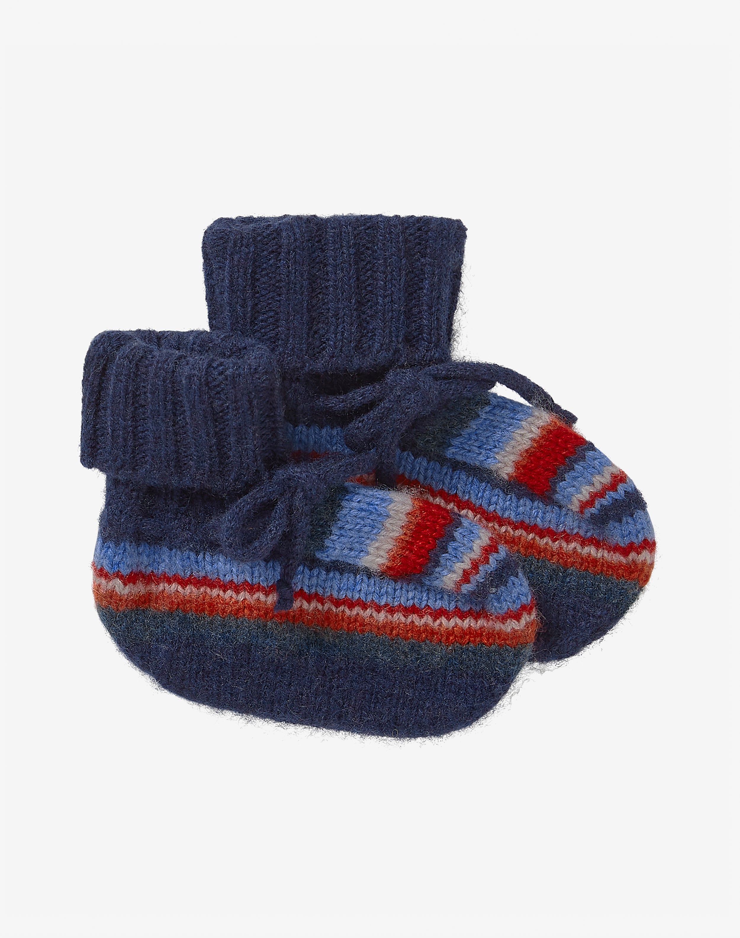 Cashmere Hand Knit Inca Bootees