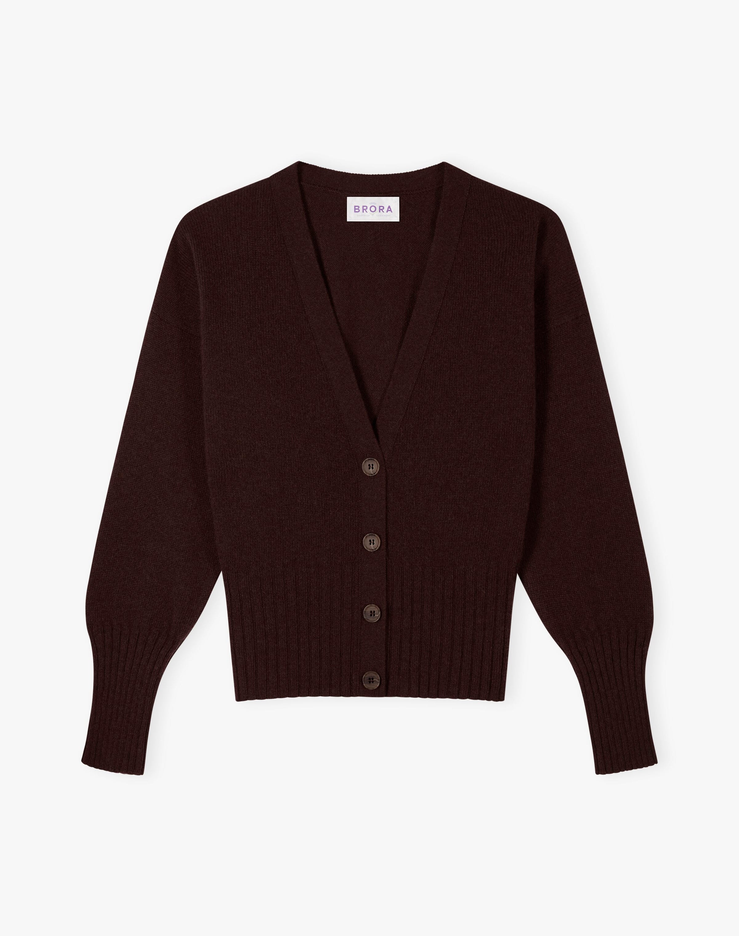 Cashmere V Neck Cardigan