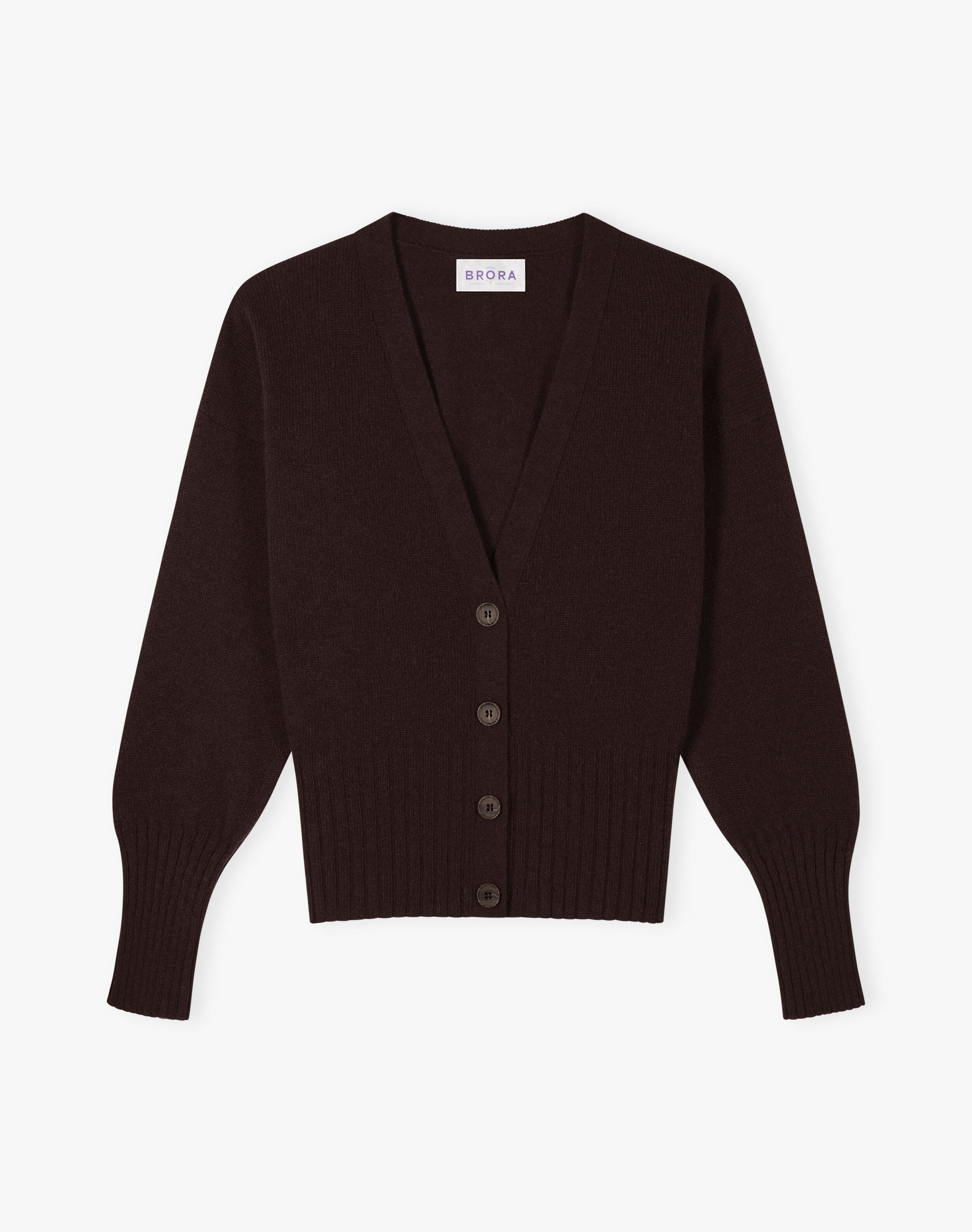 Cashmere V Neck Cardigan