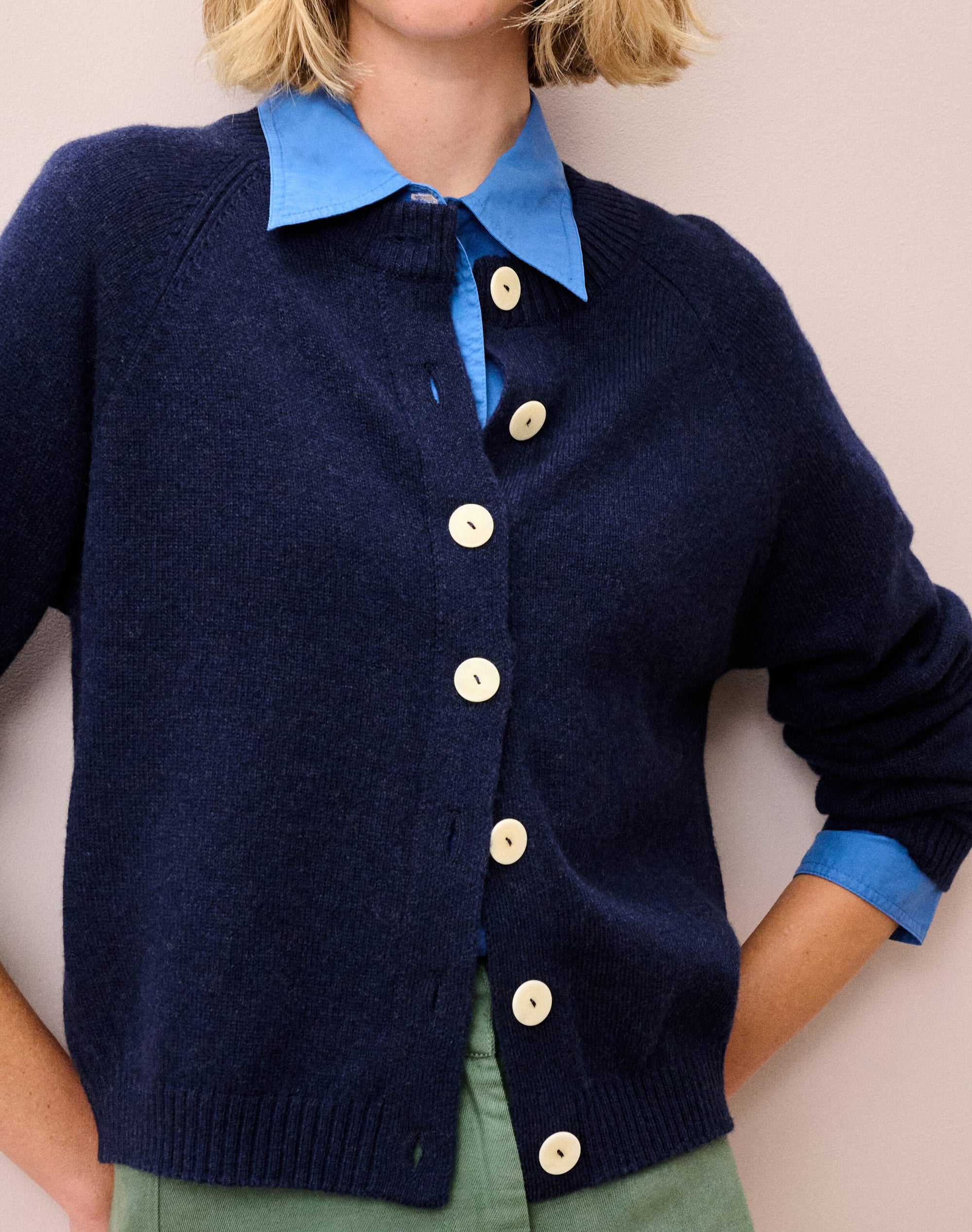 Cashmere Contemporary Cardigan