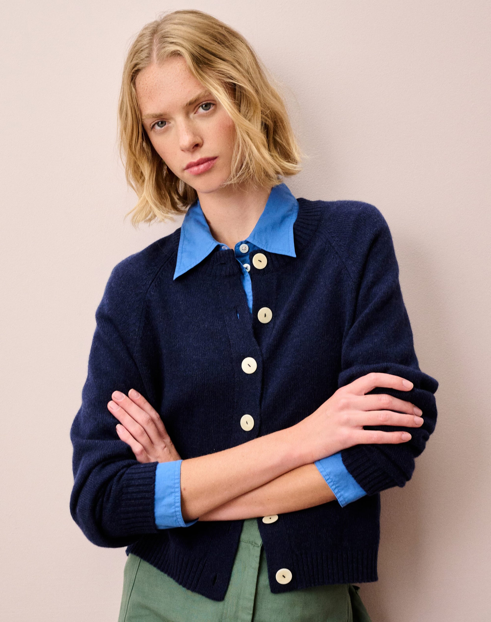 Cashmere Contemporary Cardigan