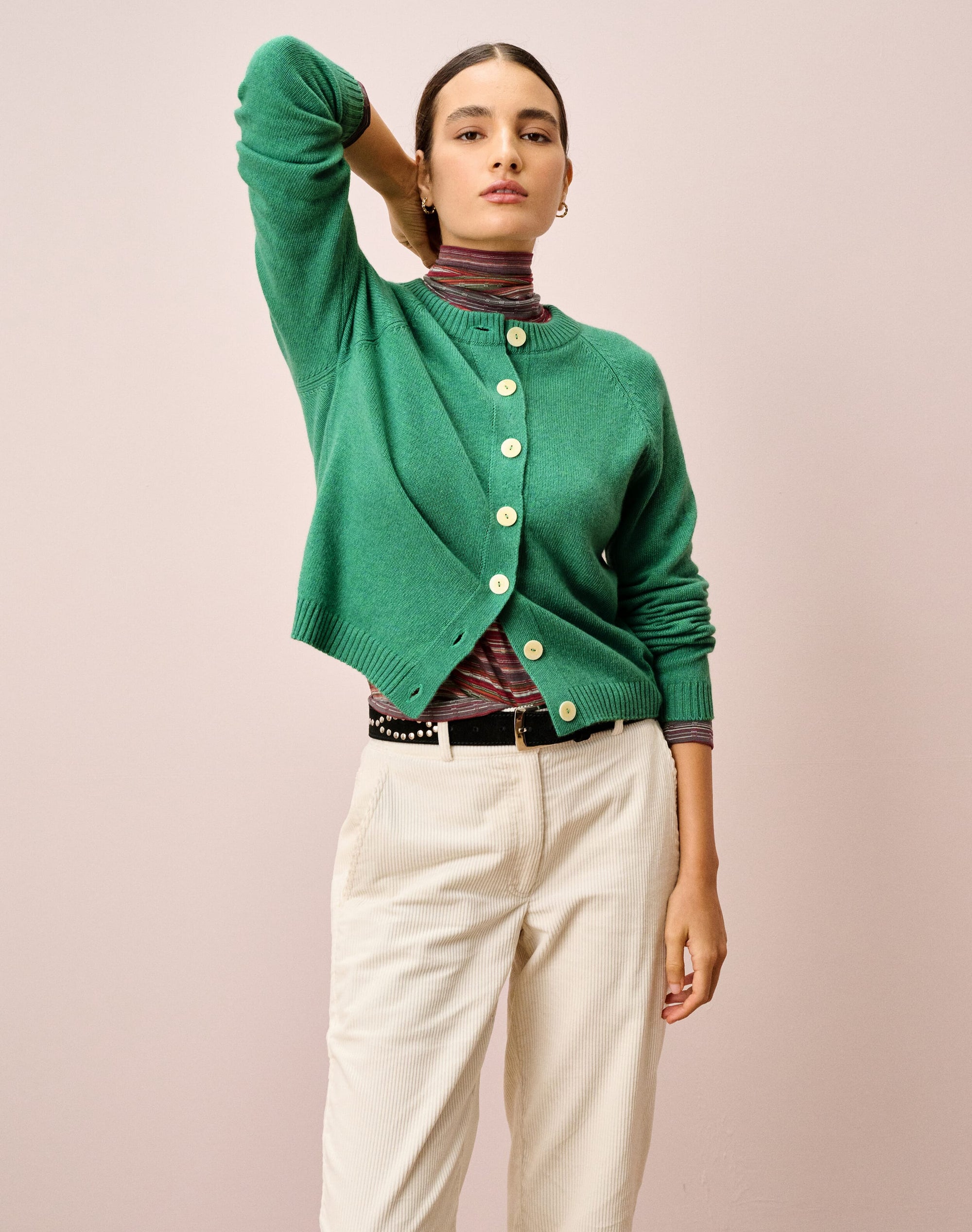Cashmere Contemporary Cardigan