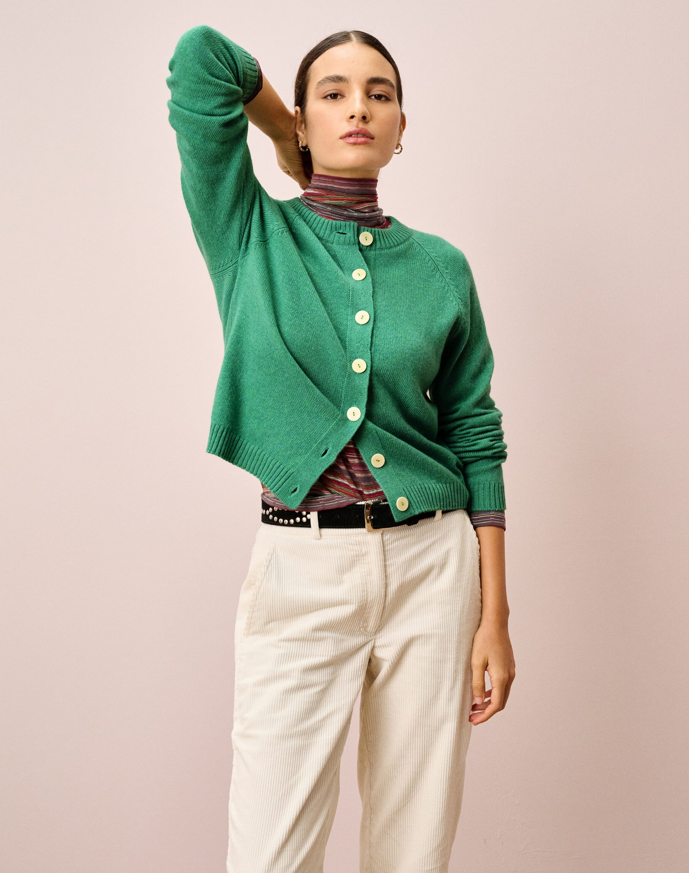 Cashmere Contemporary Cardigan