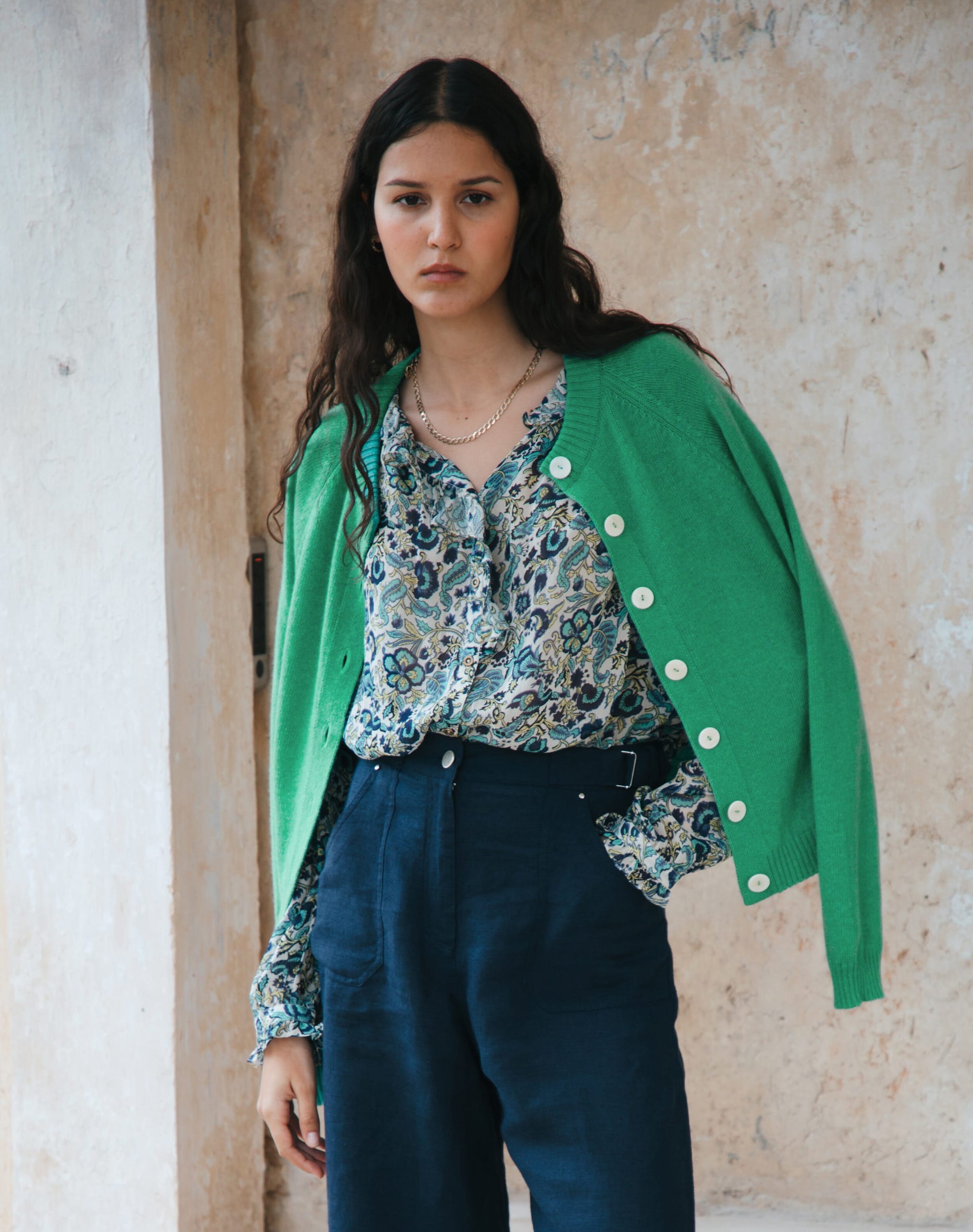 Cashmere Contemporary Cardigan