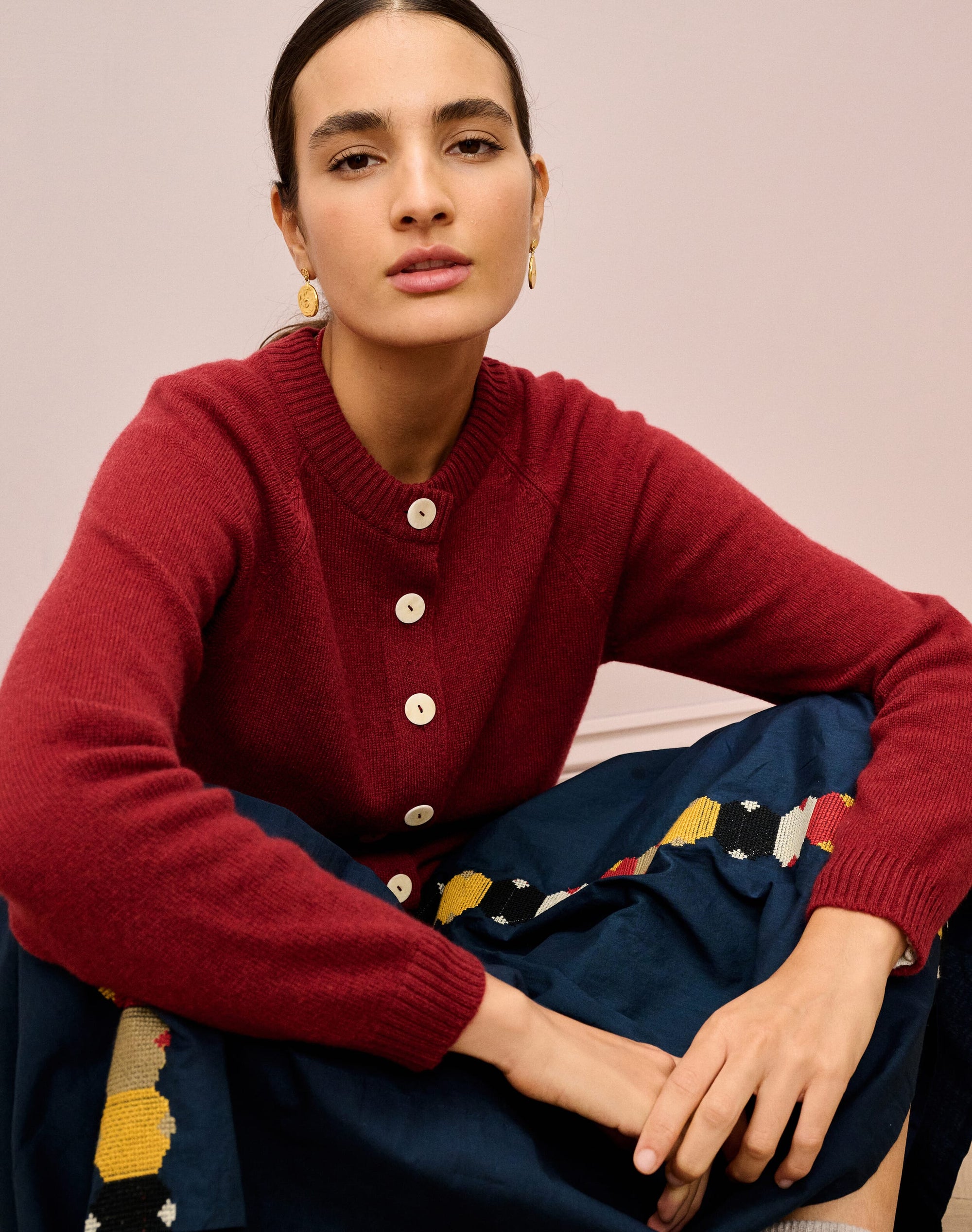 Cashmere Contemporary Cardigan
