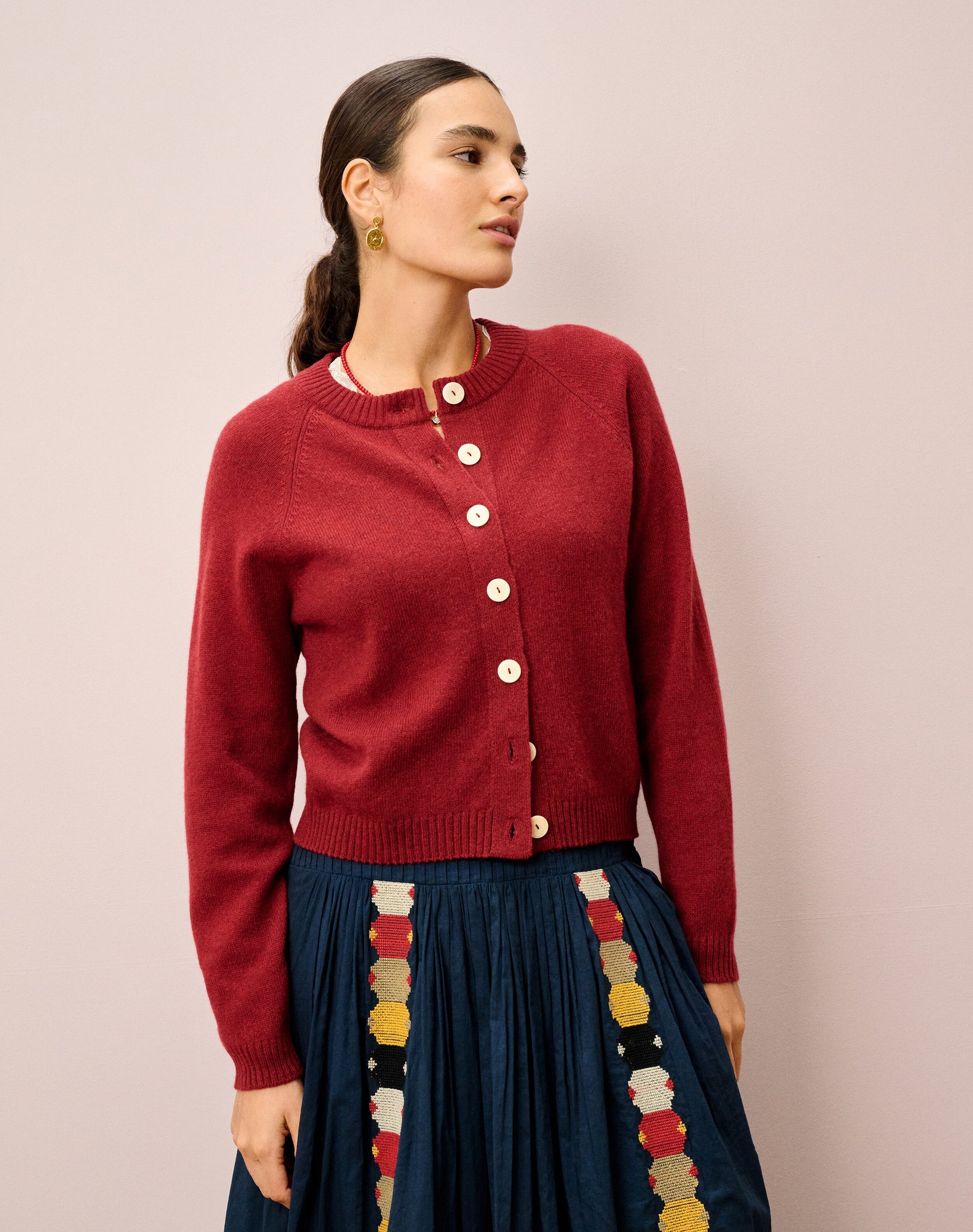 Cashmere Contemporary Cardigan