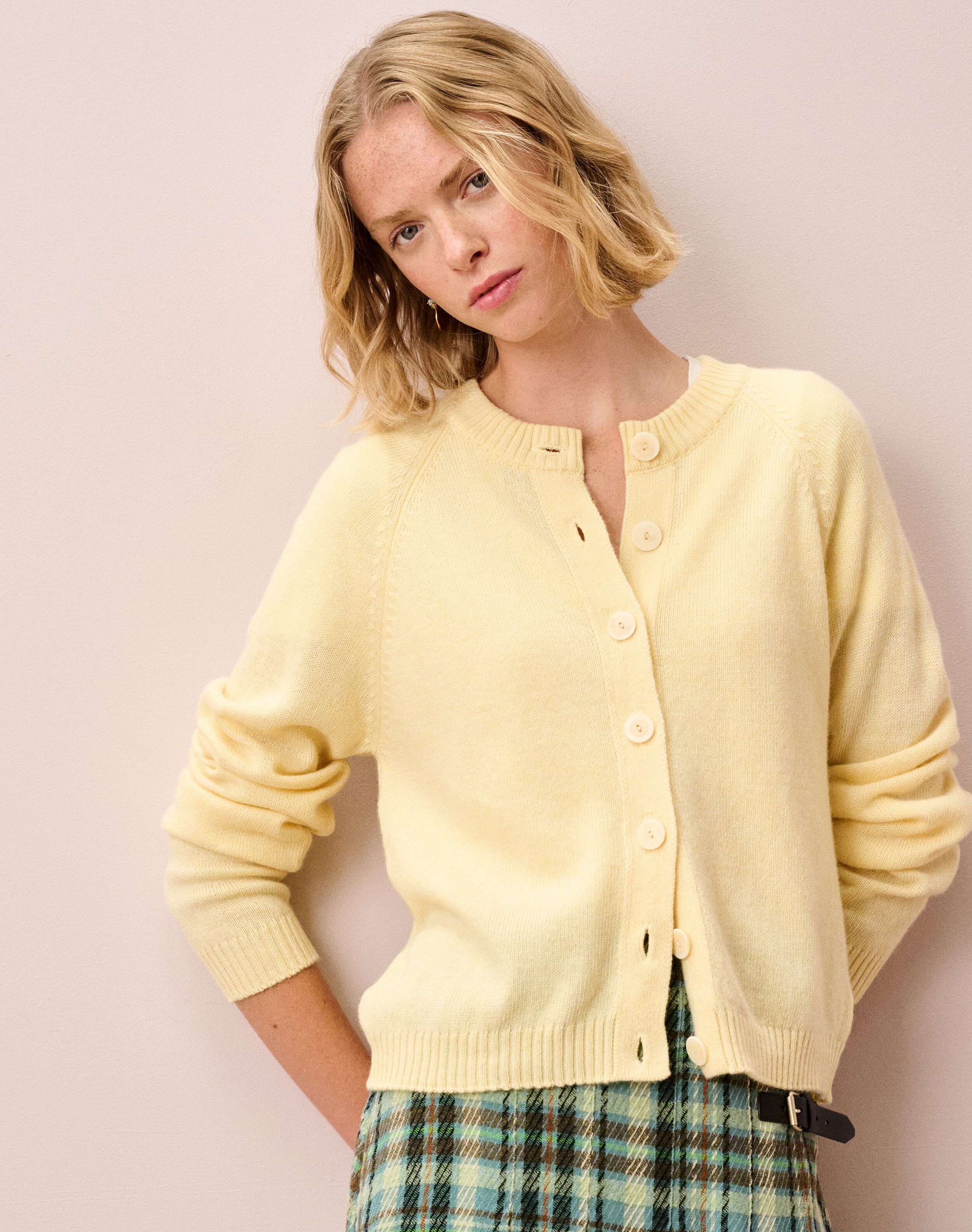 Cashmere Contemporary Cardigan