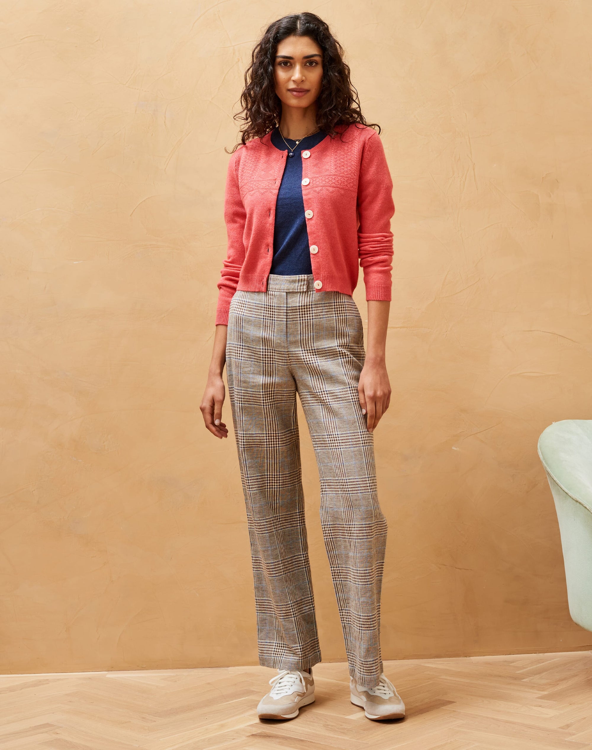 Cashmere Guernsey Cardigan