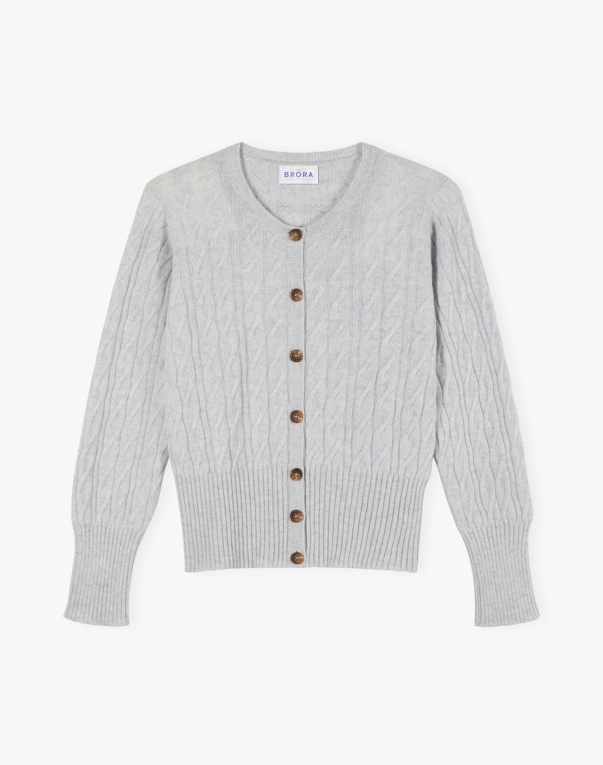 Cashmere Cable Cardigan