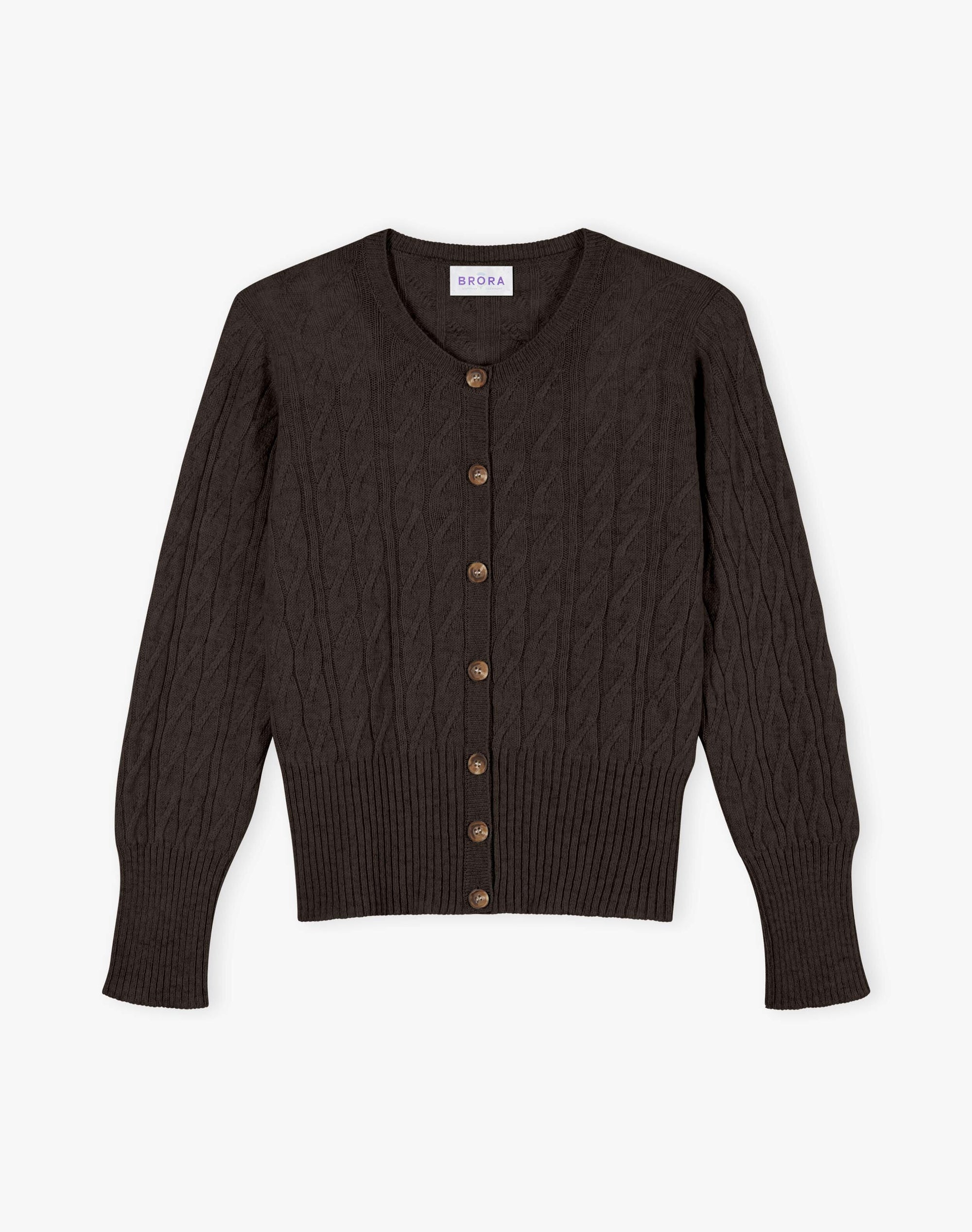 Cashmere Cable Cardigan
