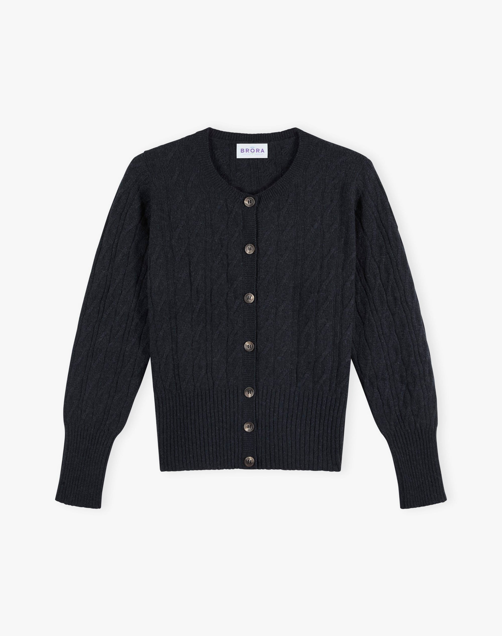 Cashmere Cable Cardigan