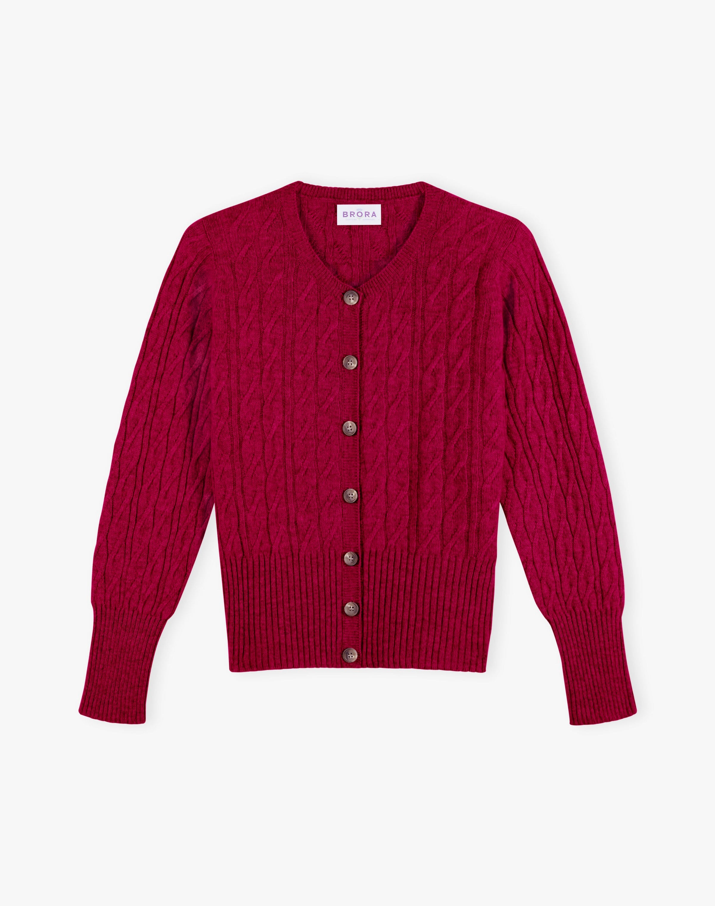 Cashmere Cable Cardigan