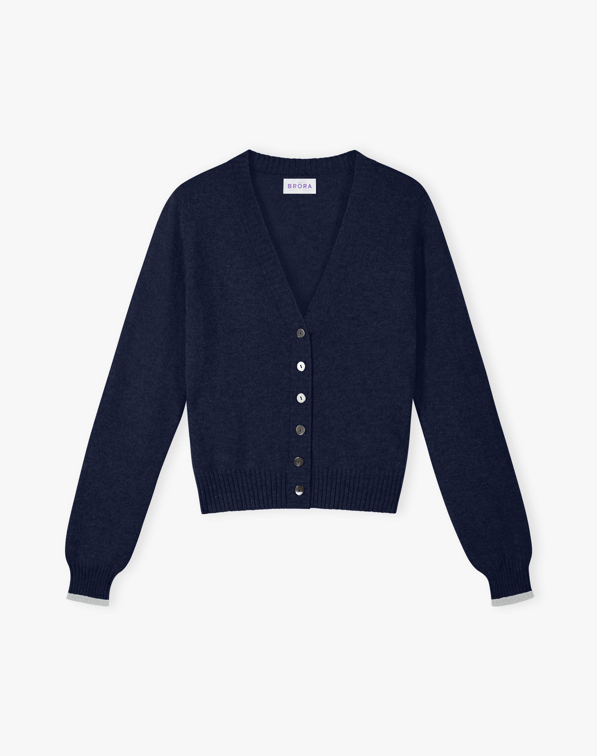 Cashmere V Neck Cardigan