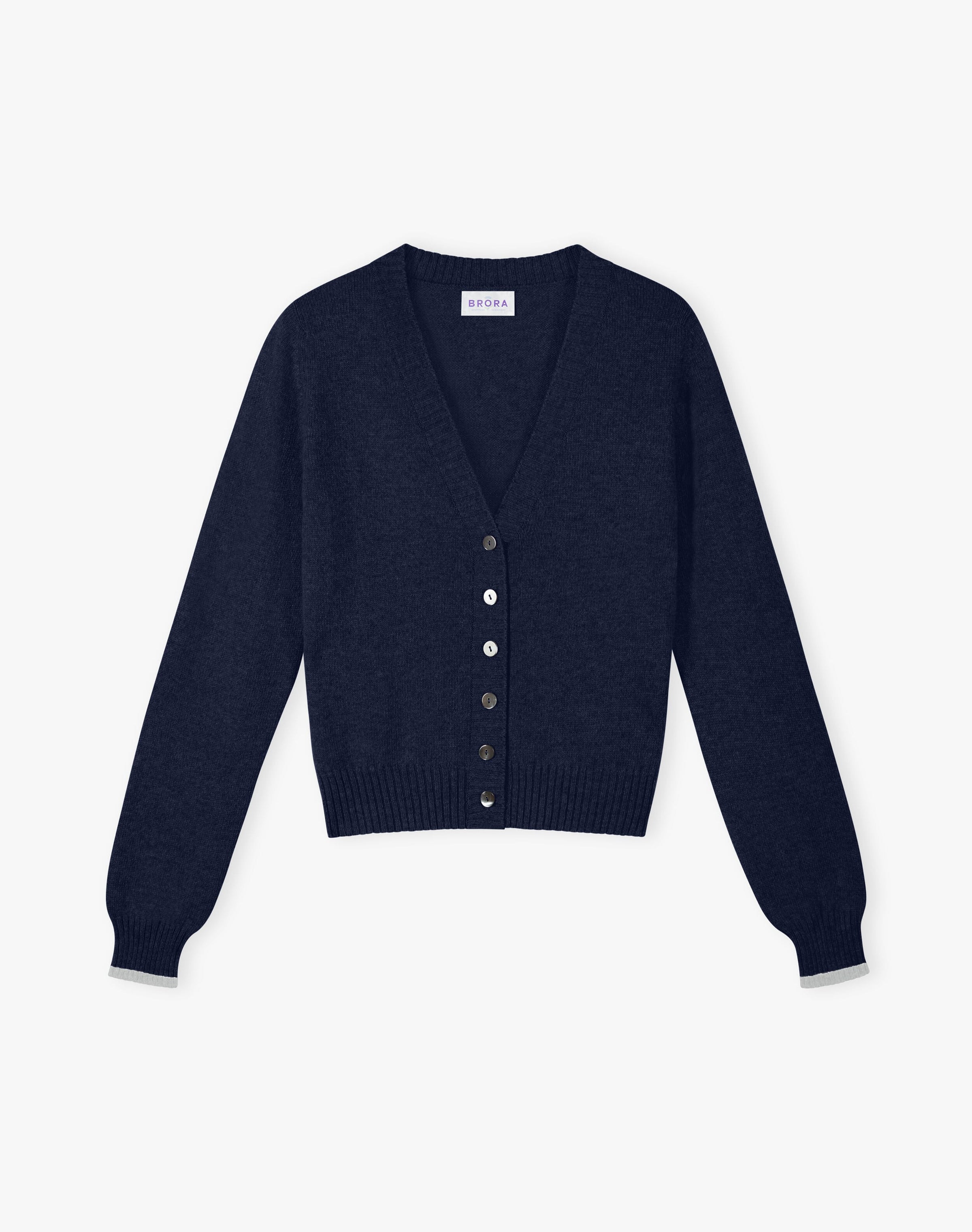 Cashmere V Neck Cardigan