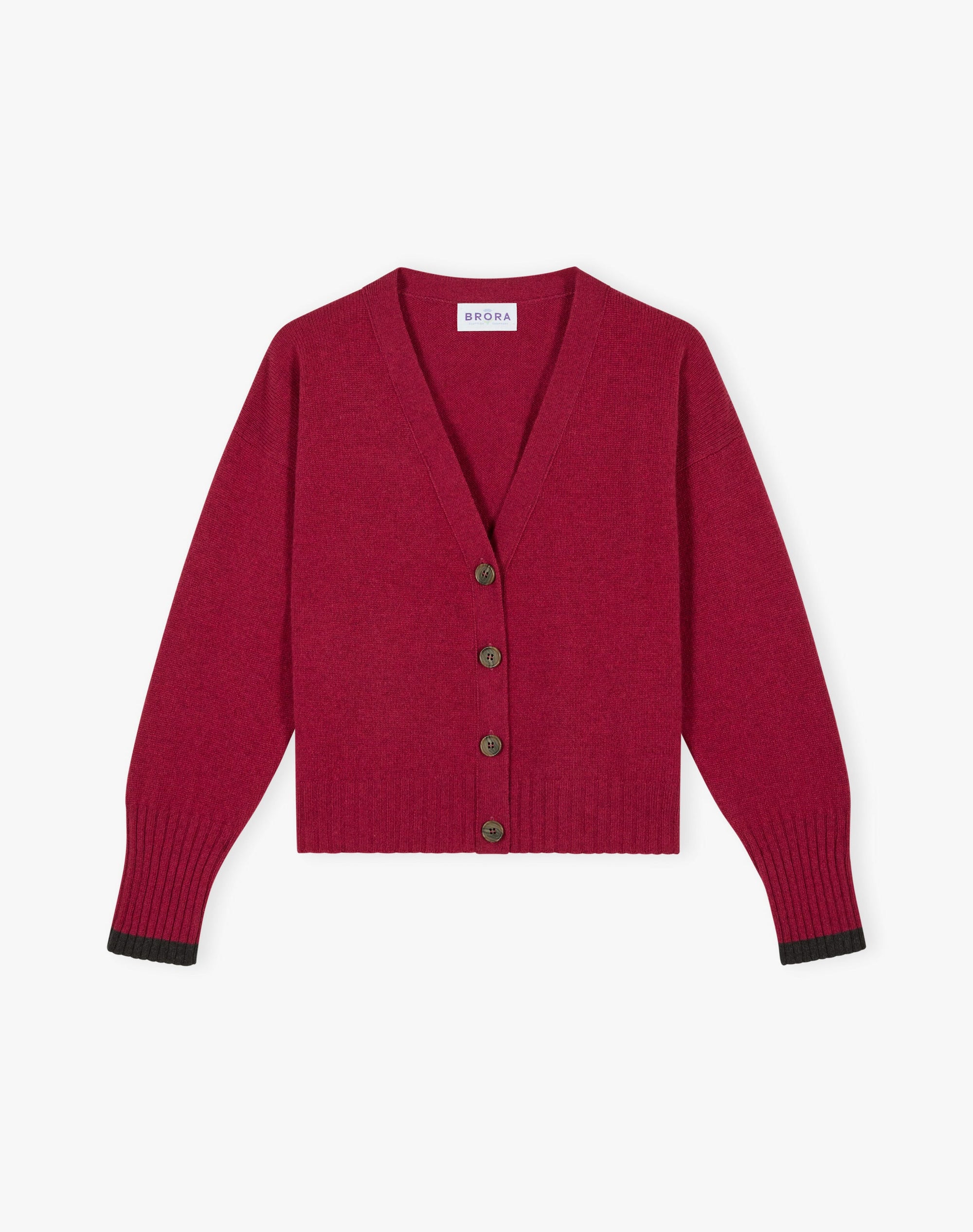 Cashmere V Neck Cardigan