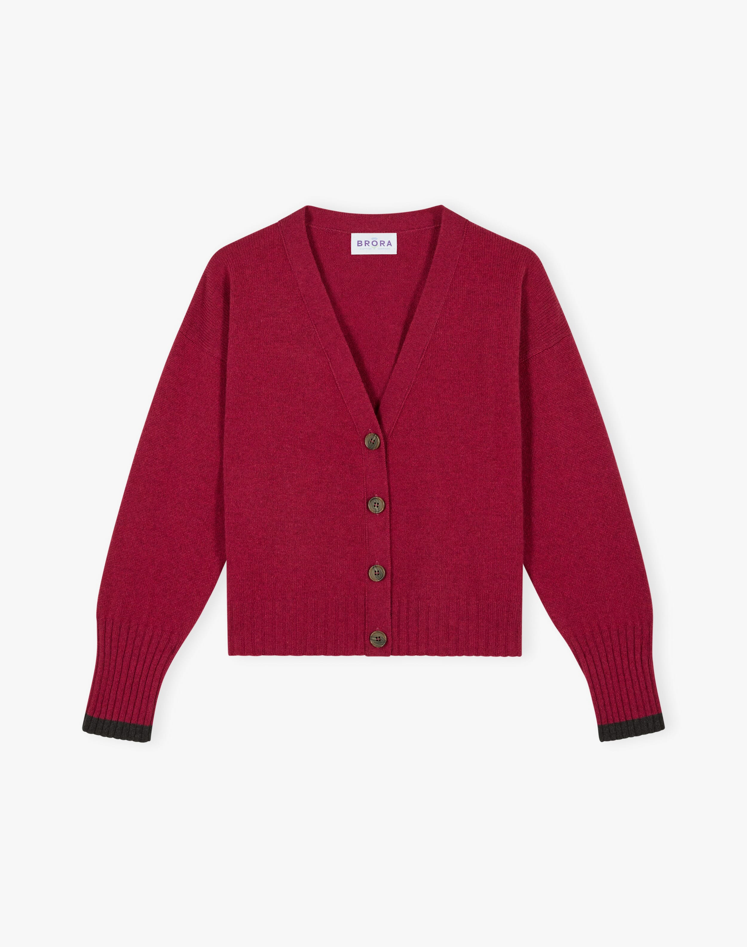 Cashmere V Neck Cardigan