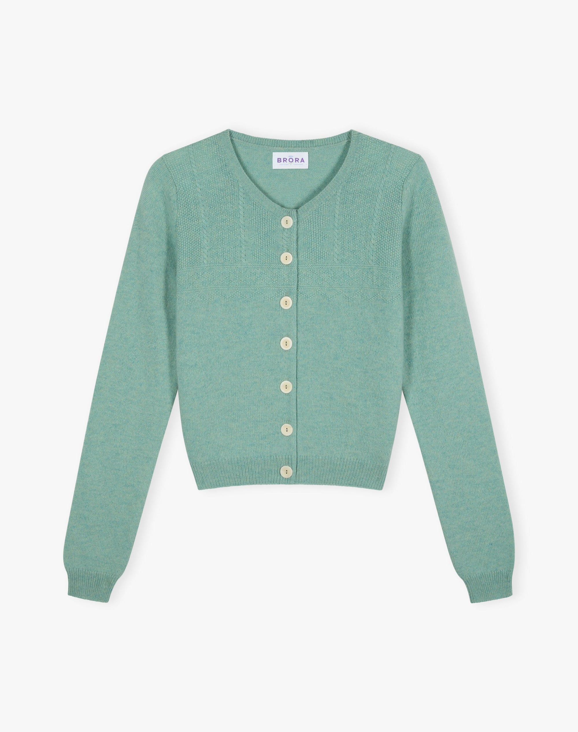 Cashmere Guernsey Cardigan