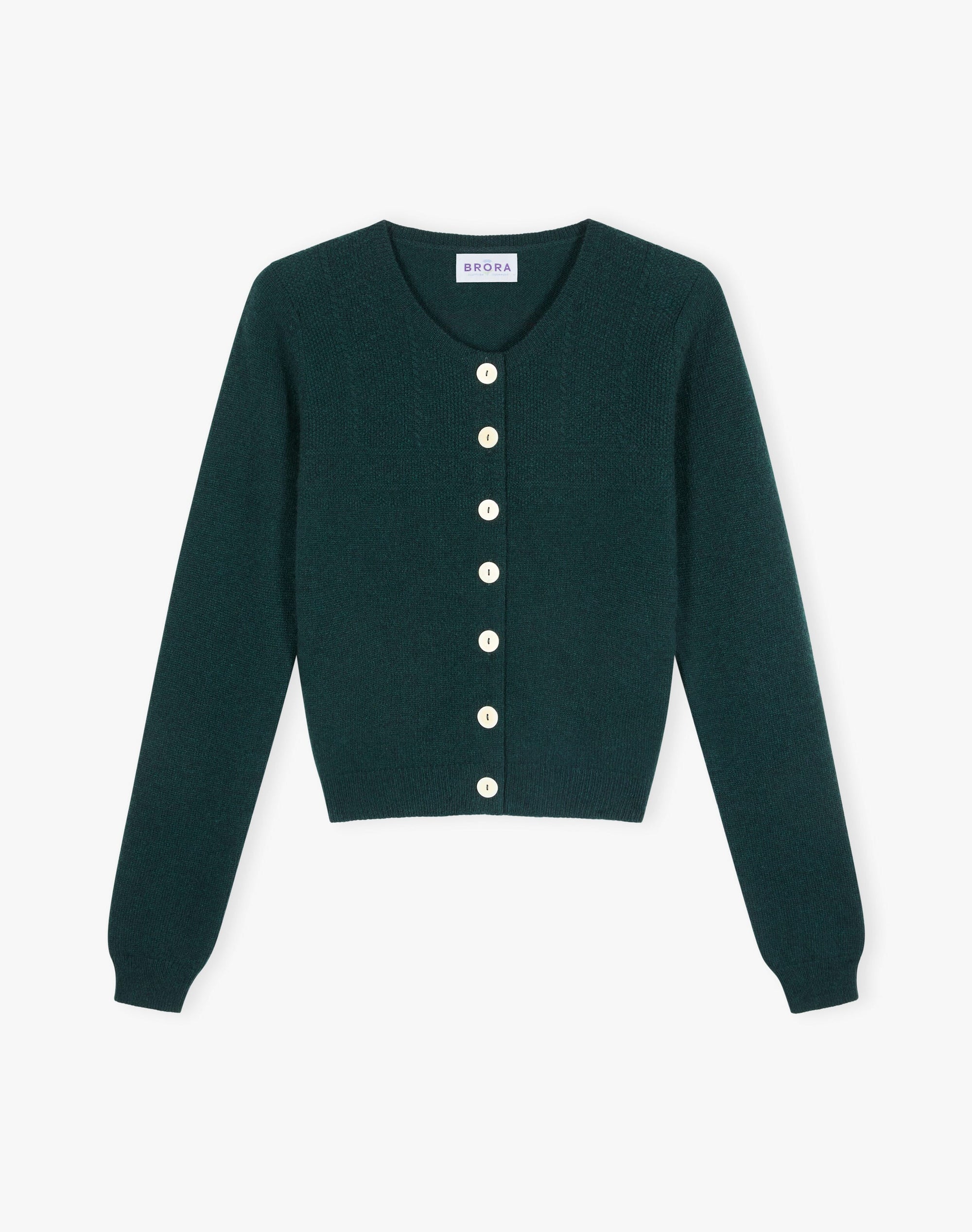 Cashmere Guernsey Cardigan