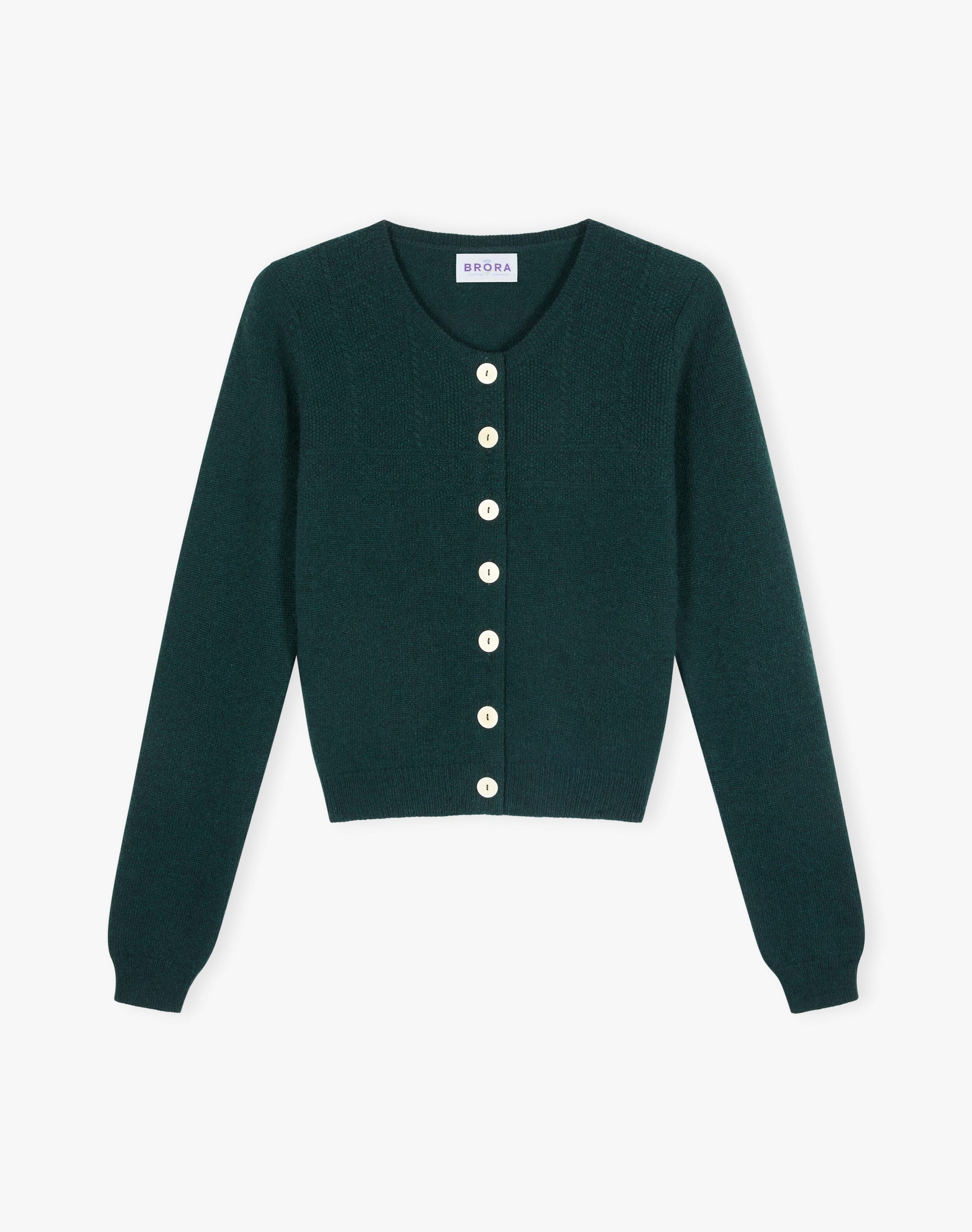 Cashmere Guernsey Cardigan