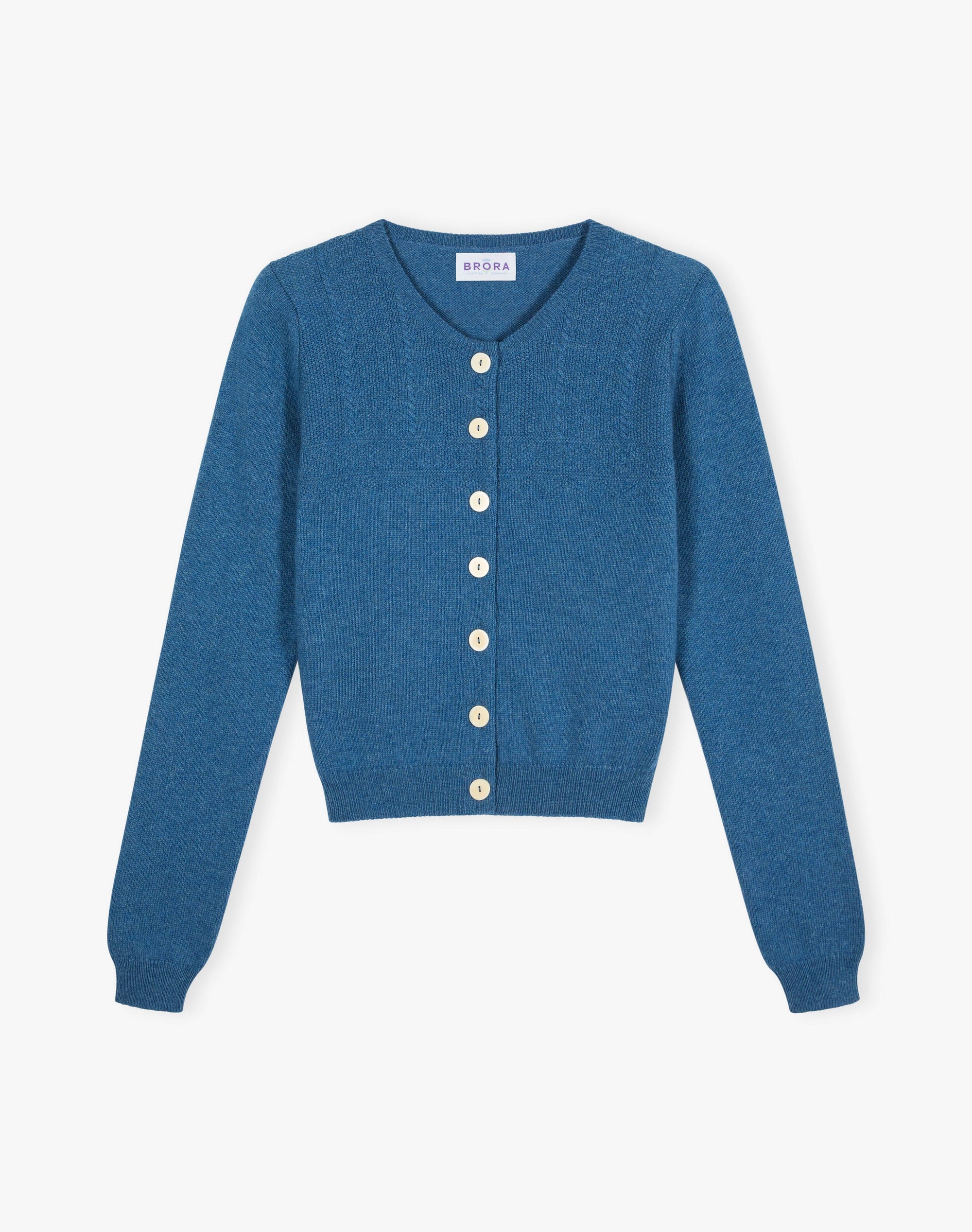 Cashmere Guernsey Cardigan