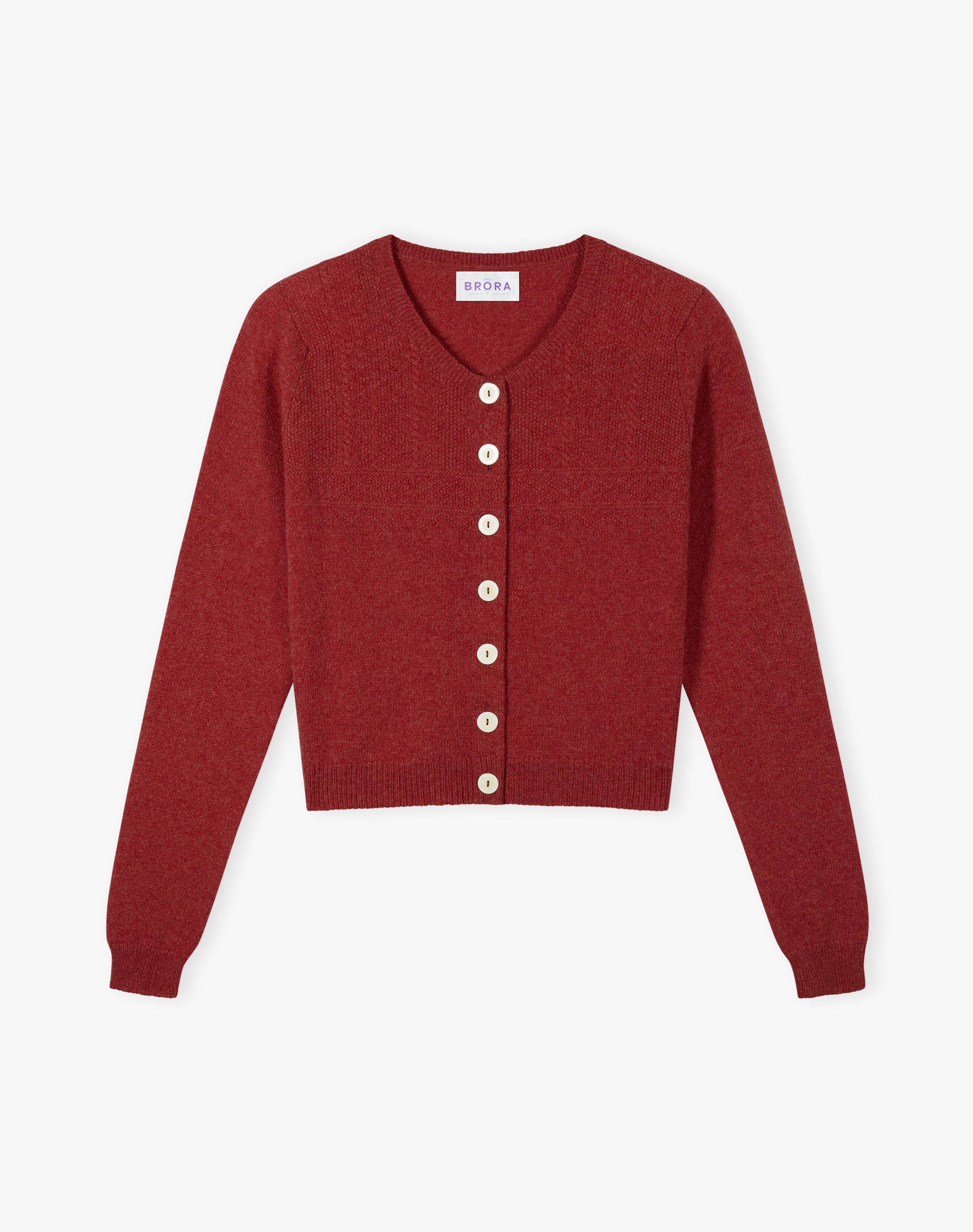 Cashmere Guernsey Cardigan