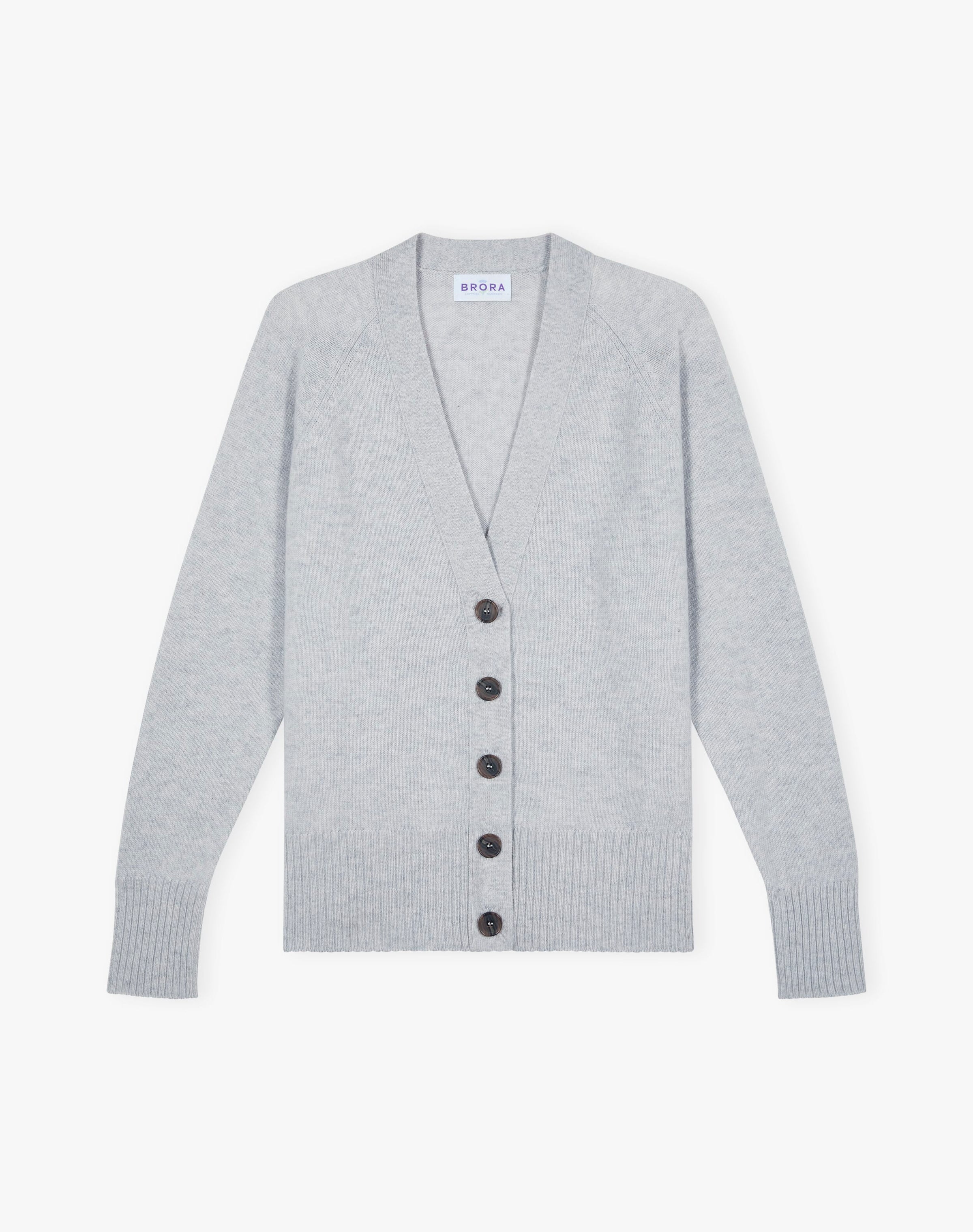 Cashmere Long Line Cardigan