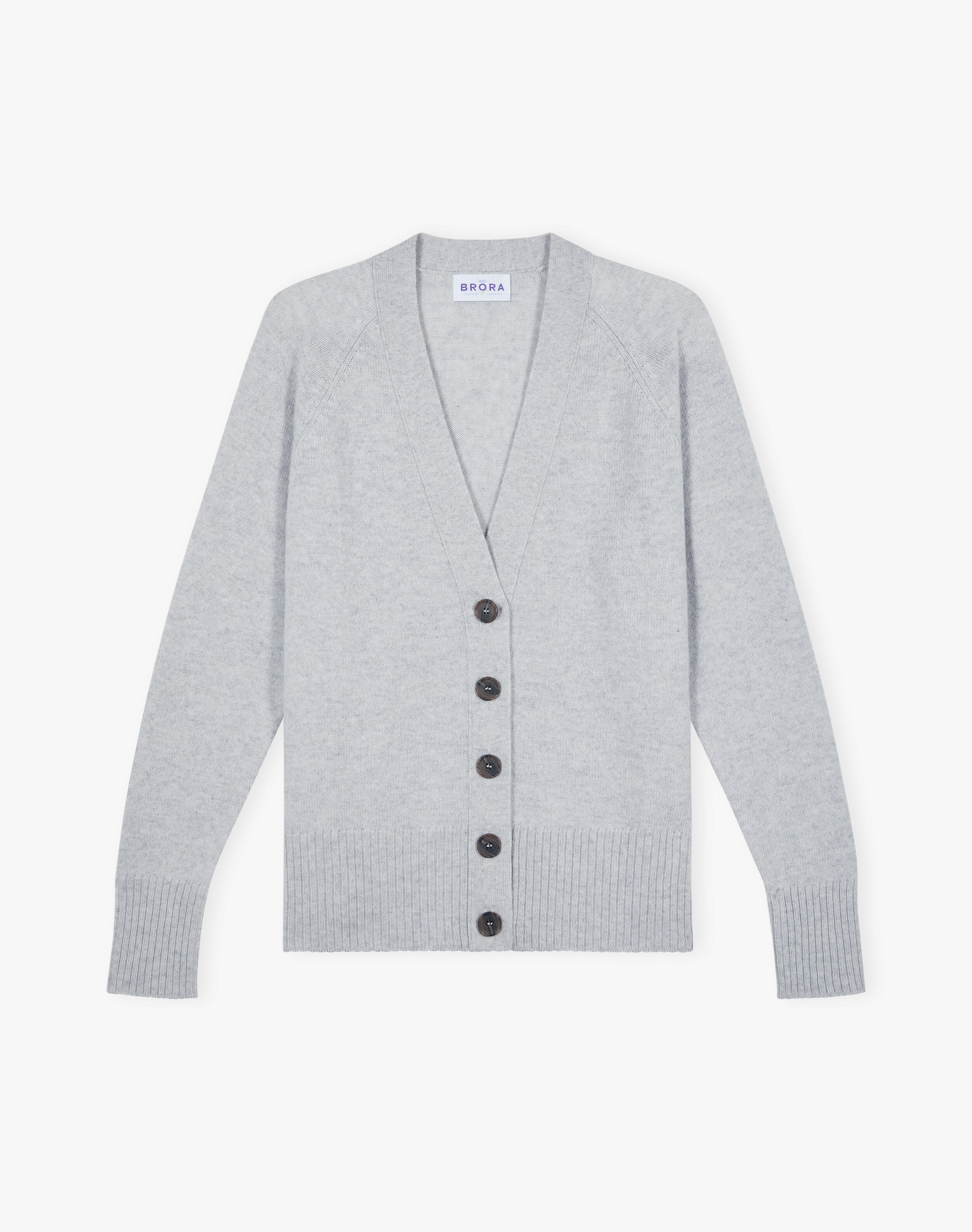 Cashmere Long Line Cardigan