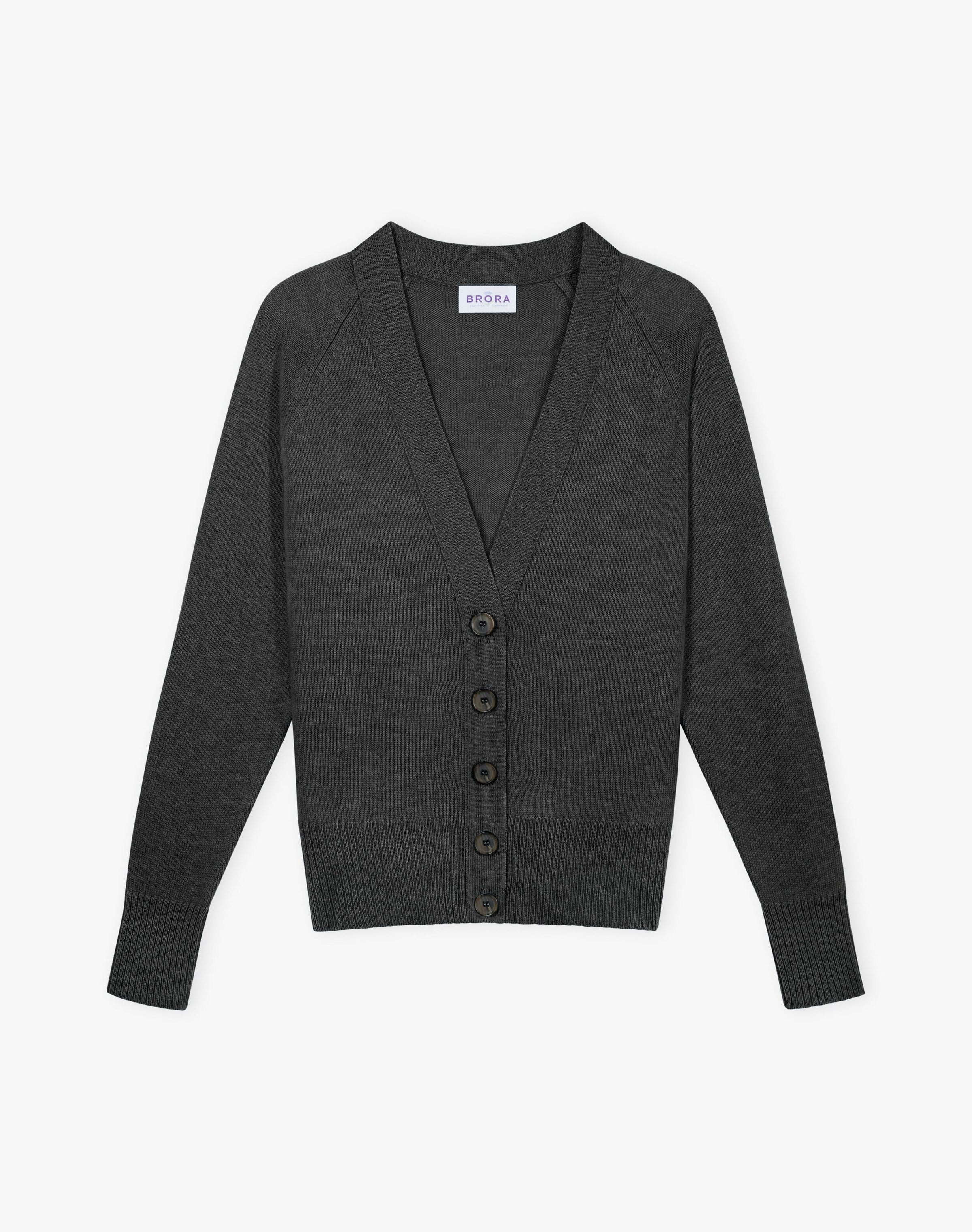 Cashmere Long Line Cardigan